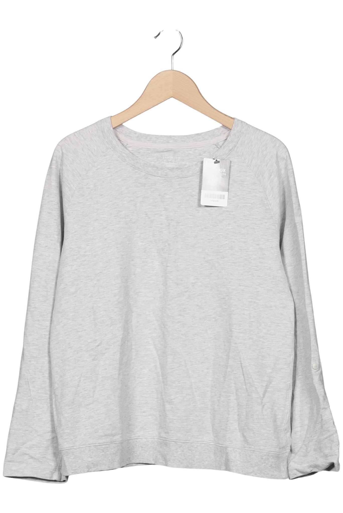

Lands End Damen Sweatshirt, grau, Gr. 42