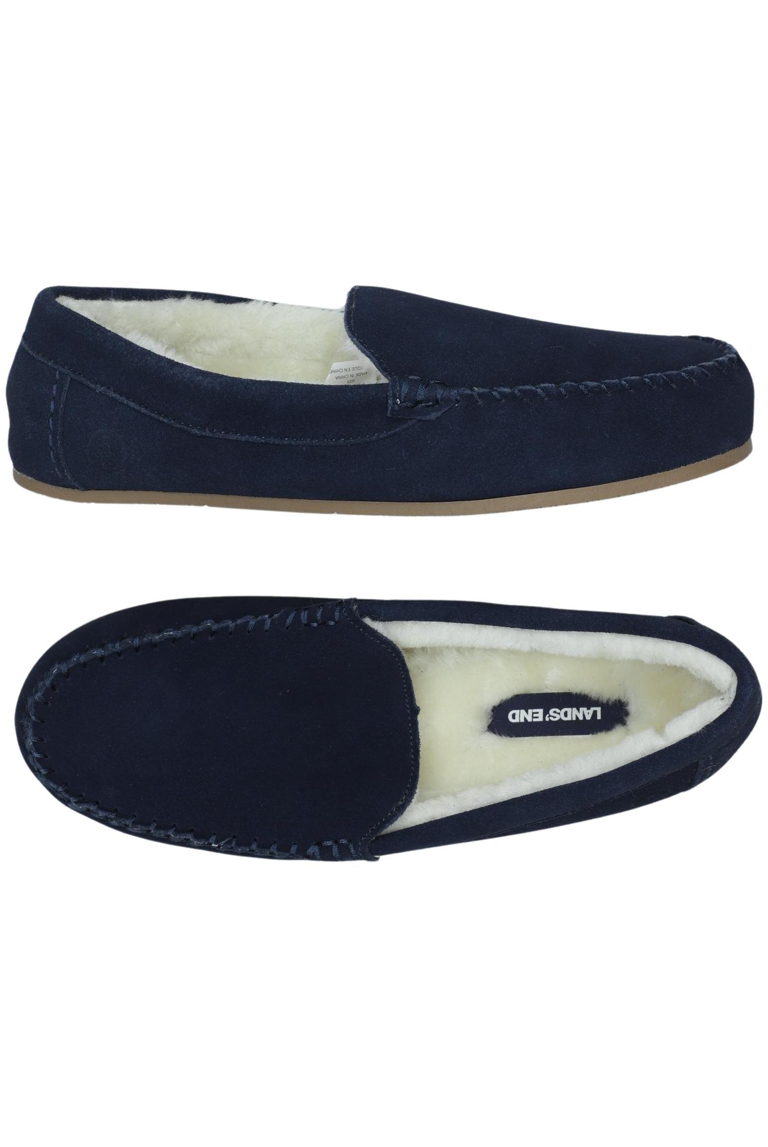 

Lands End Damen Halbschuh, marineblau, Gr. 9