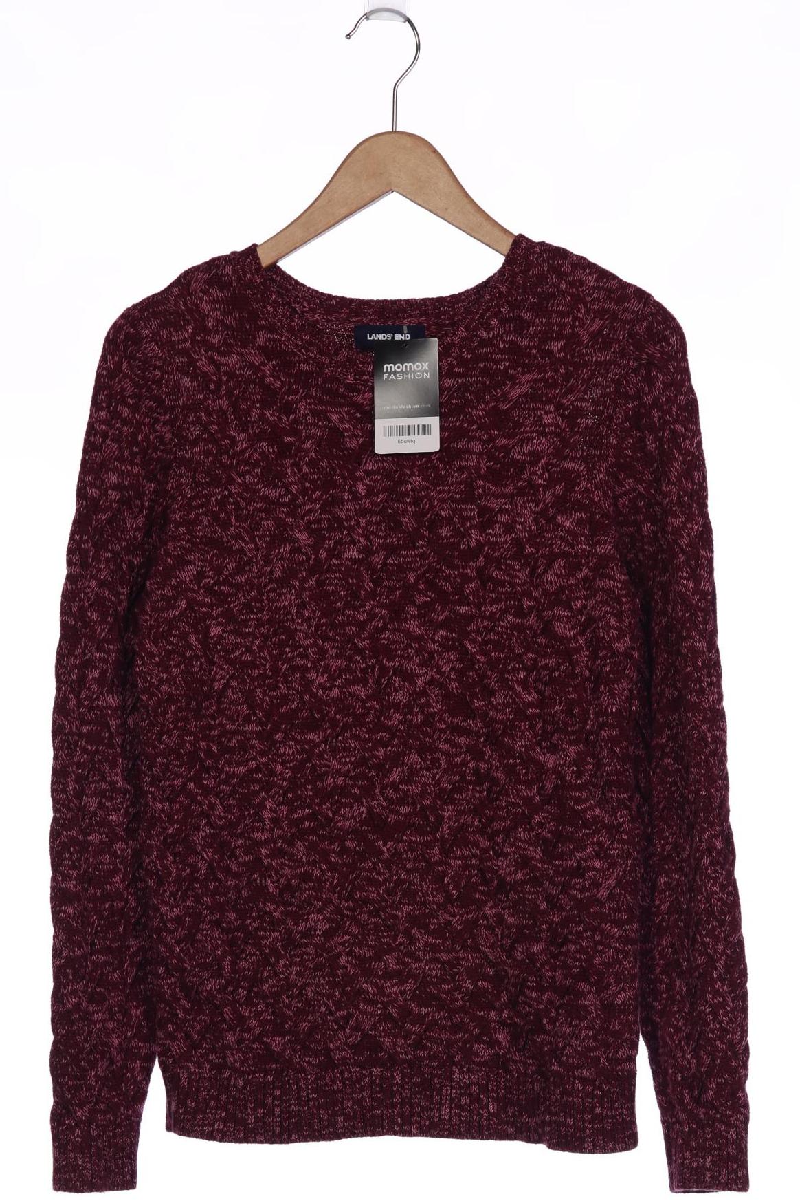 

Lands End Damen Pullover, bordeaux, Gr. 36