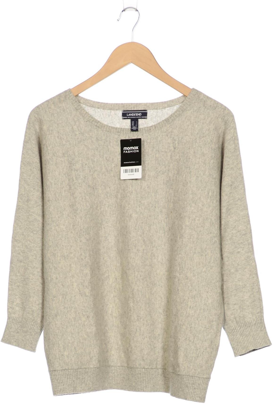 

Lands End Damen Pullover, grau, Gr. 42
