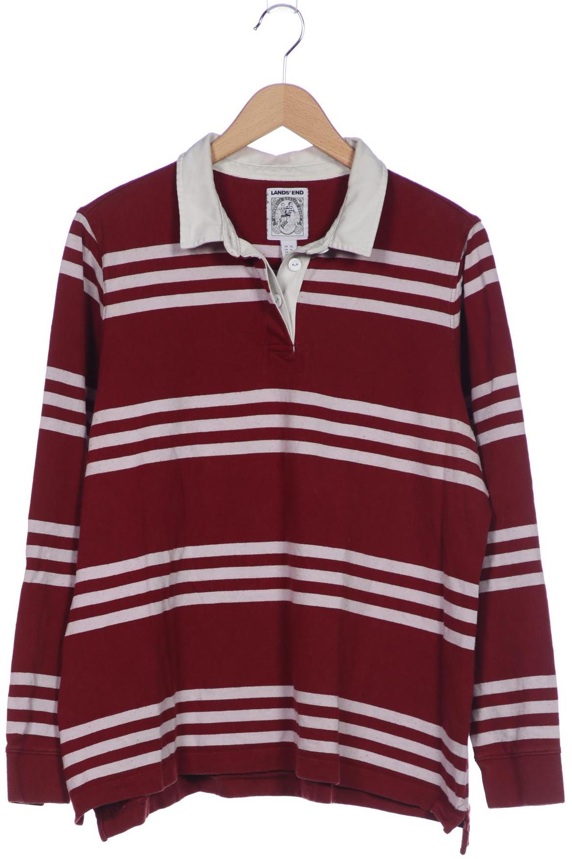 

Lands End Damen Poloshirt, rot, Gr. 44