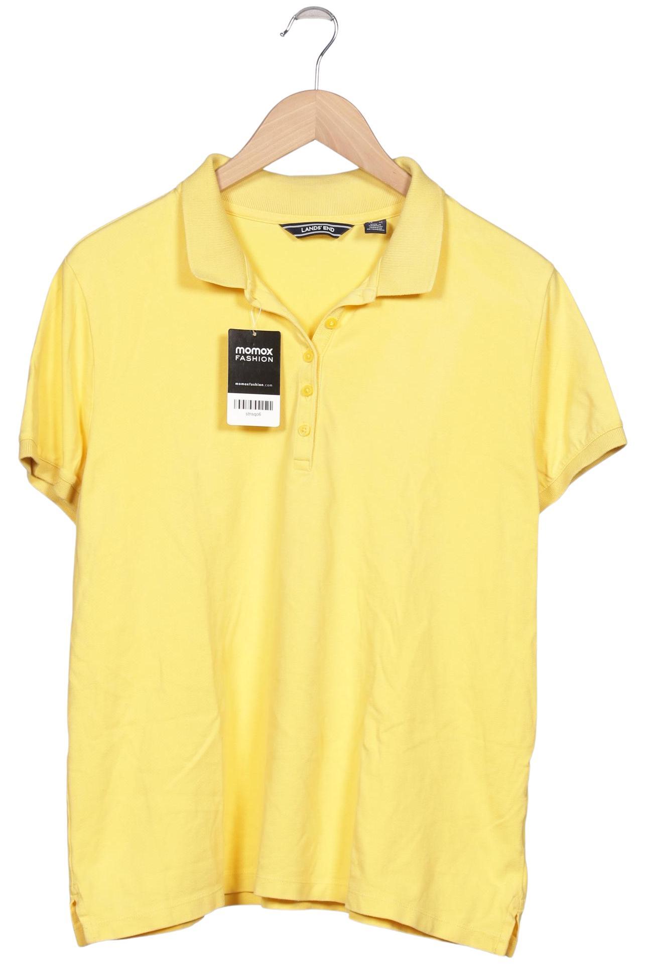 Thumbnail - Lands End Damen Poloshirt, gelb, Gr. 42