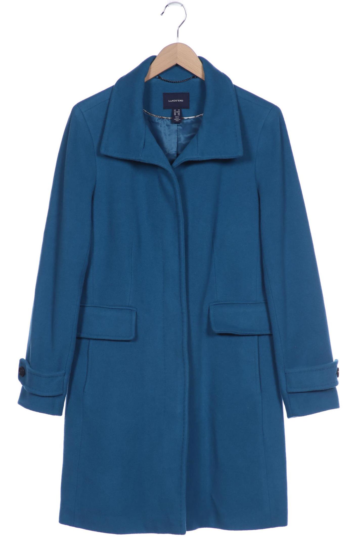 

Lands End Damen Mantel, blau, Gr. 42