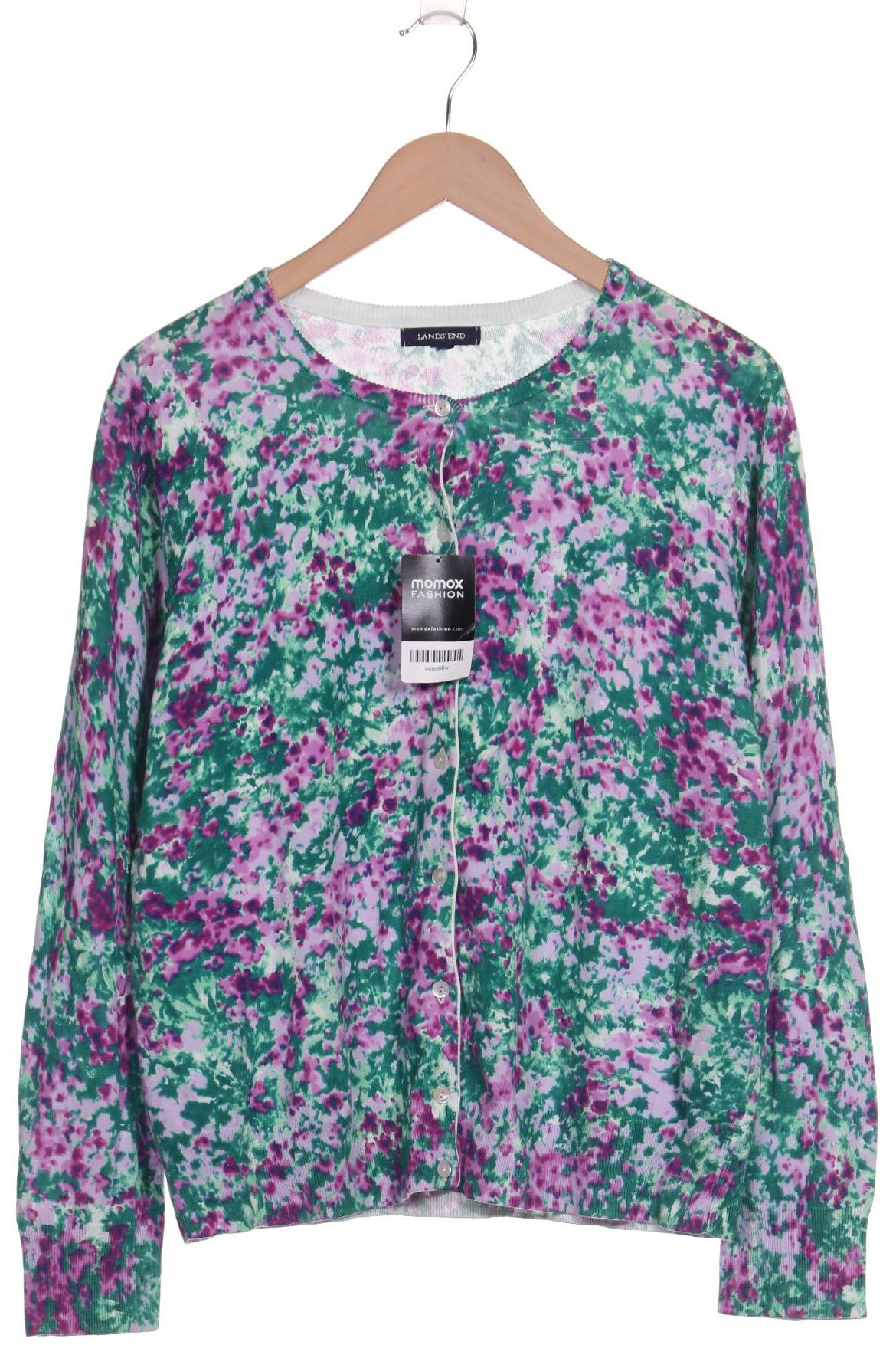 

Lands End Damen Strickjacke, mehrfarbig, Gr. 44