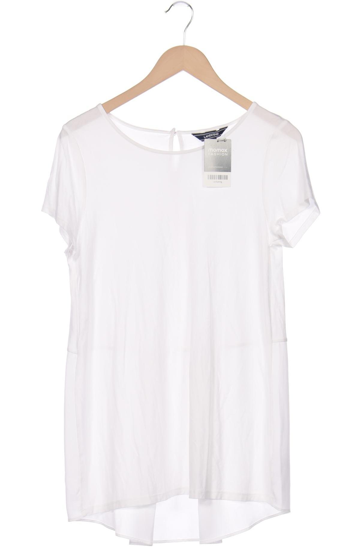 

Lands´End Damen T-Shirt, weiß