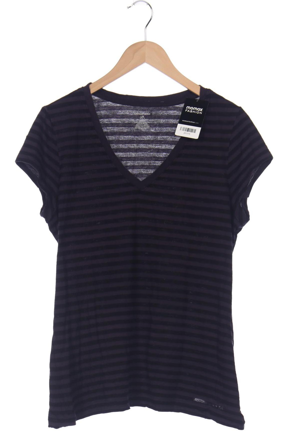 

Lands End Damen T-Shirt, marineblau, Gr. 42