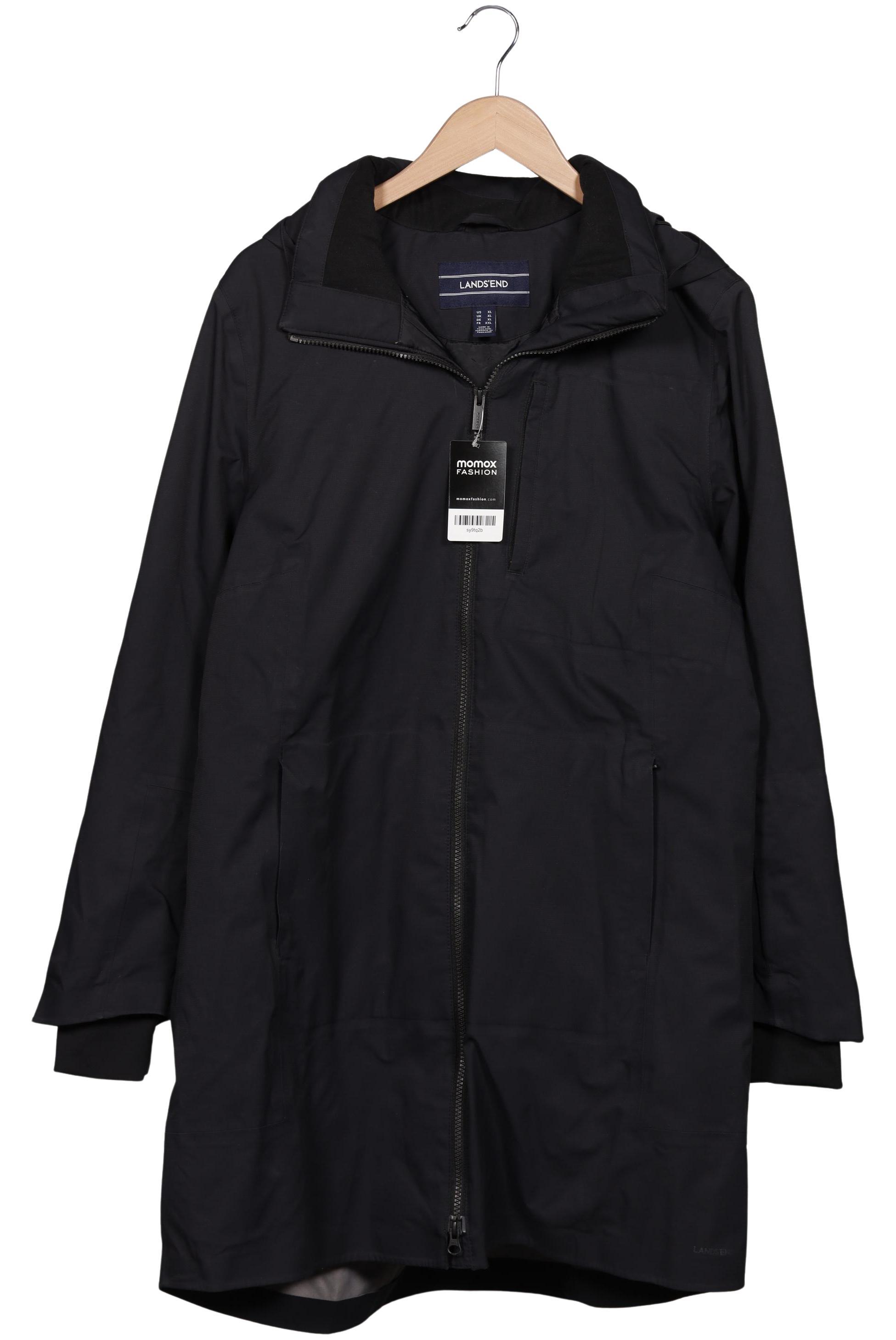 

Lands End Damen Jacke, schwarz, Gr. 44