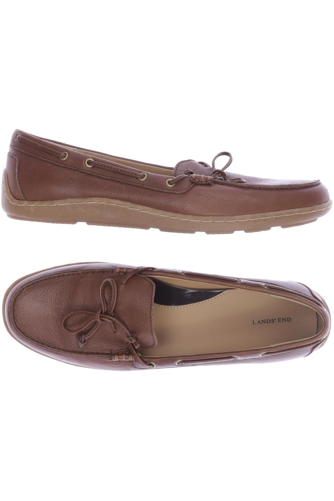 

Lands´End Damen Halbschuh, braun