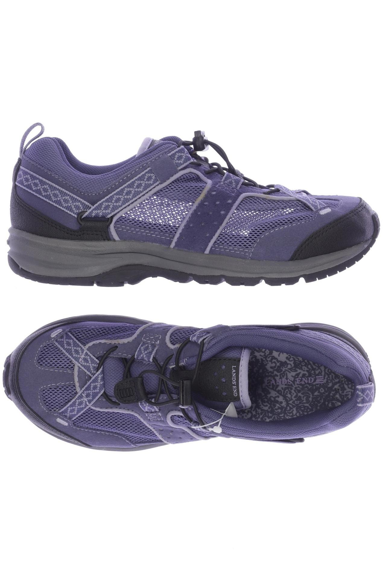 

Lands End Damen Sneakers, flieder, Gr. 6