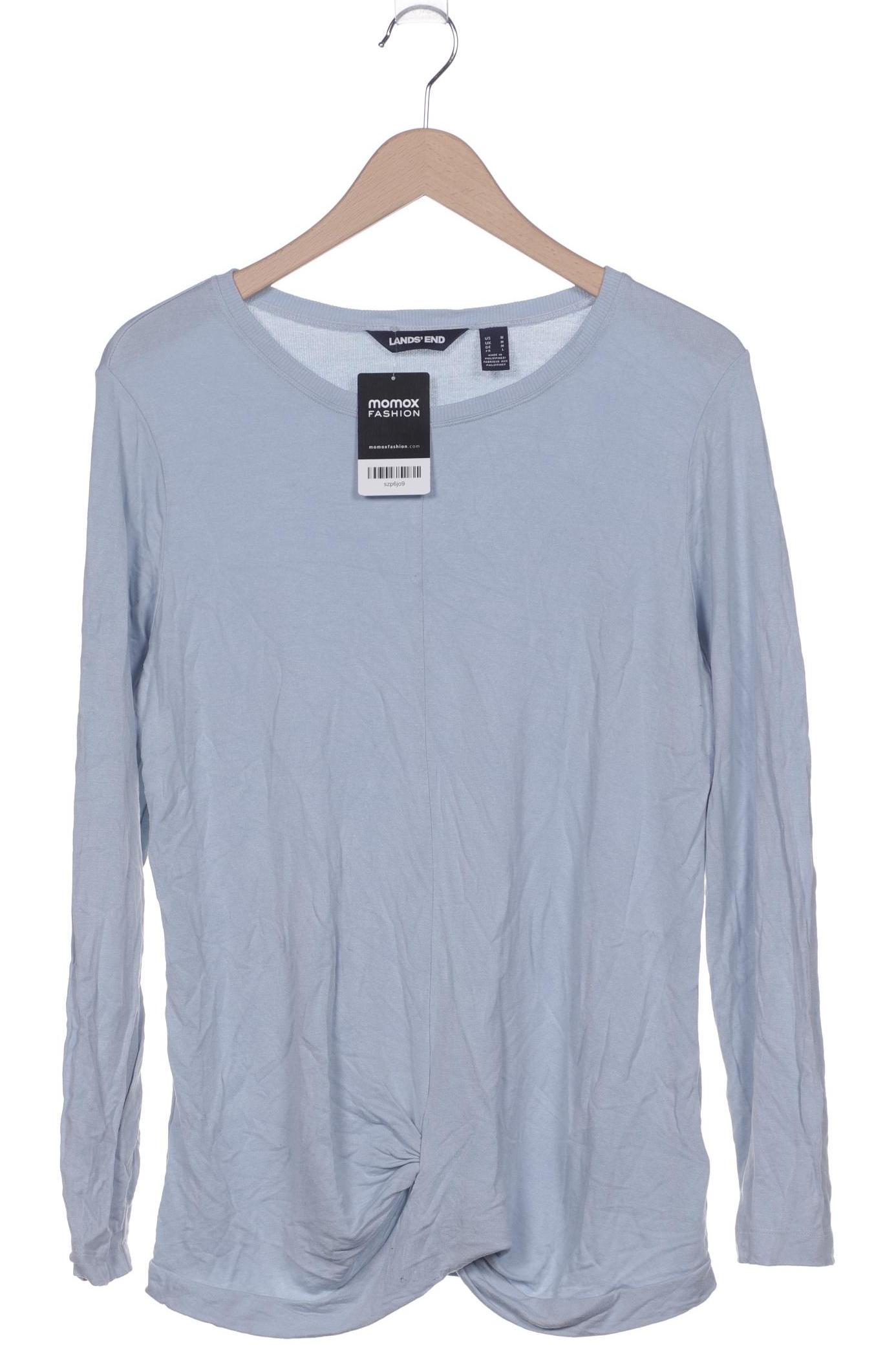 

Lands End Damen Langarmshirt, hellblau, Gr. 38