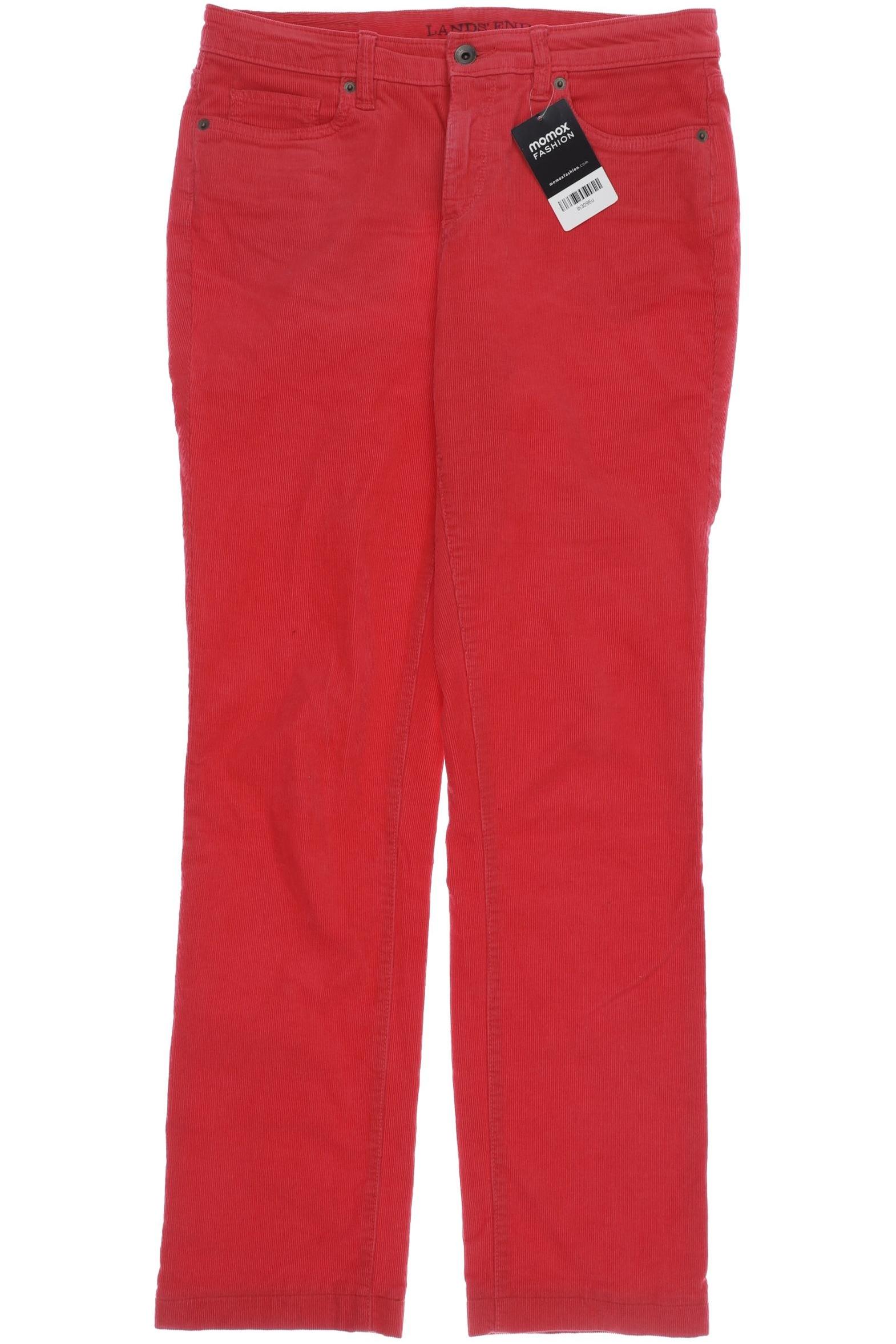 

Lands End Damen Stoffhose, rot, Gr. 34