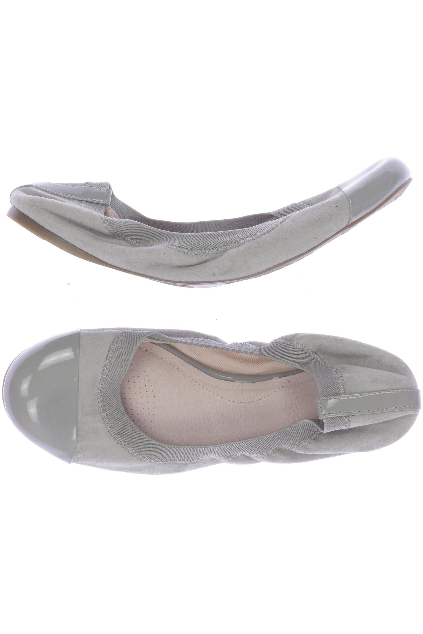 

Lands End Damen Ballerinas, grau, Gr. 41