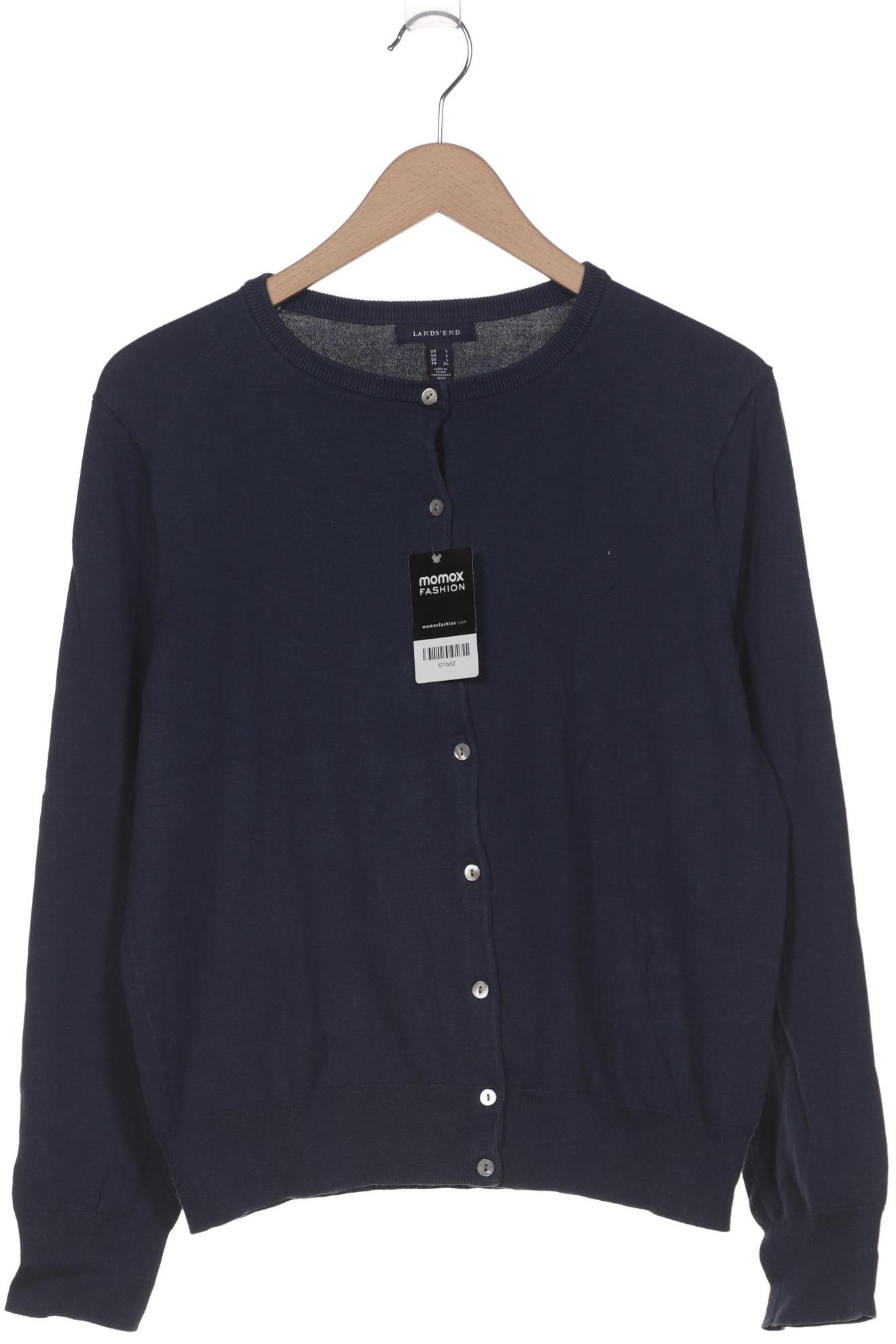 

Lands End Damen Strickjacke, marineblau, Gr. 42