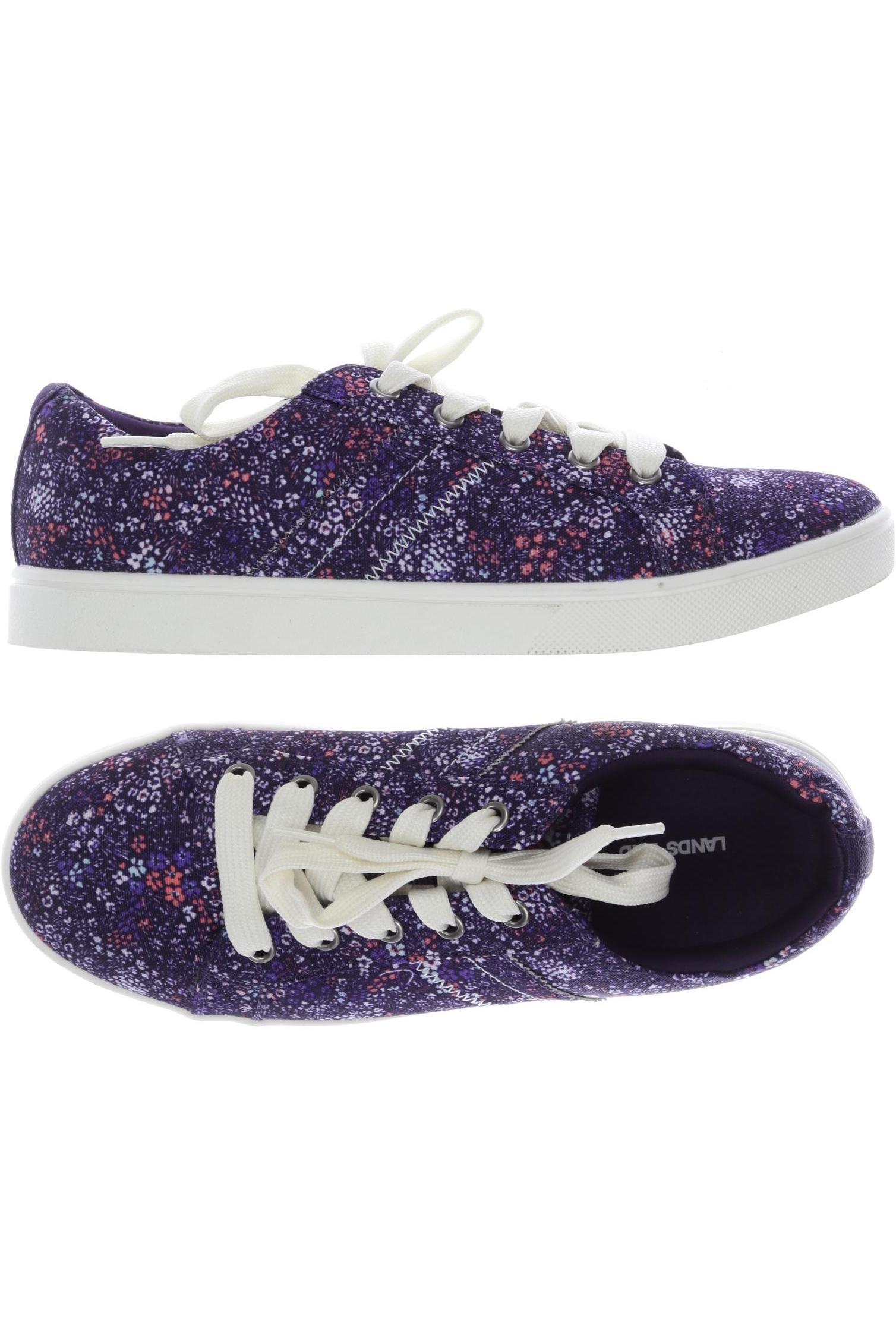 

Lands End Damen Sneakers, flieder, Gr. 40
