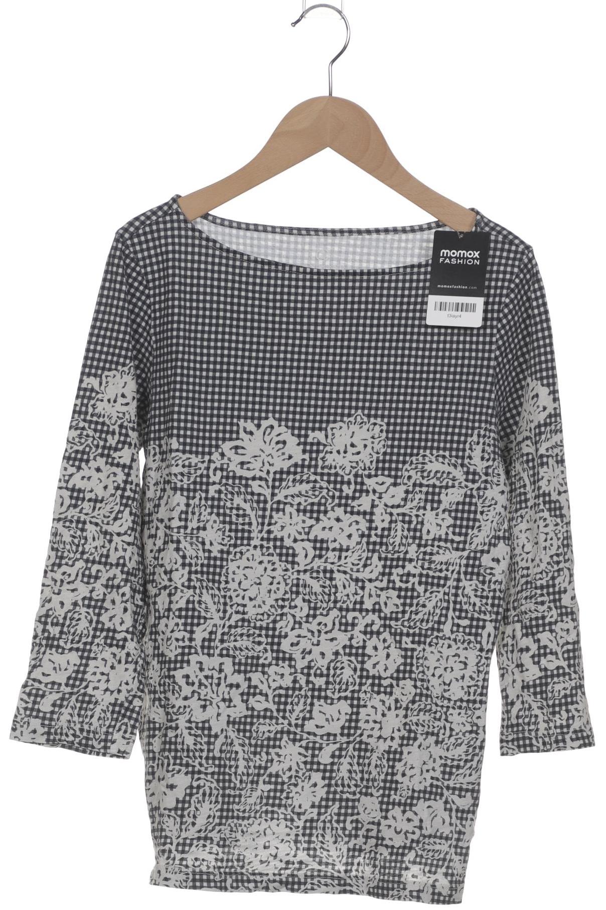 

Lands End Damen Langarmshirt, grau, Gr. 36