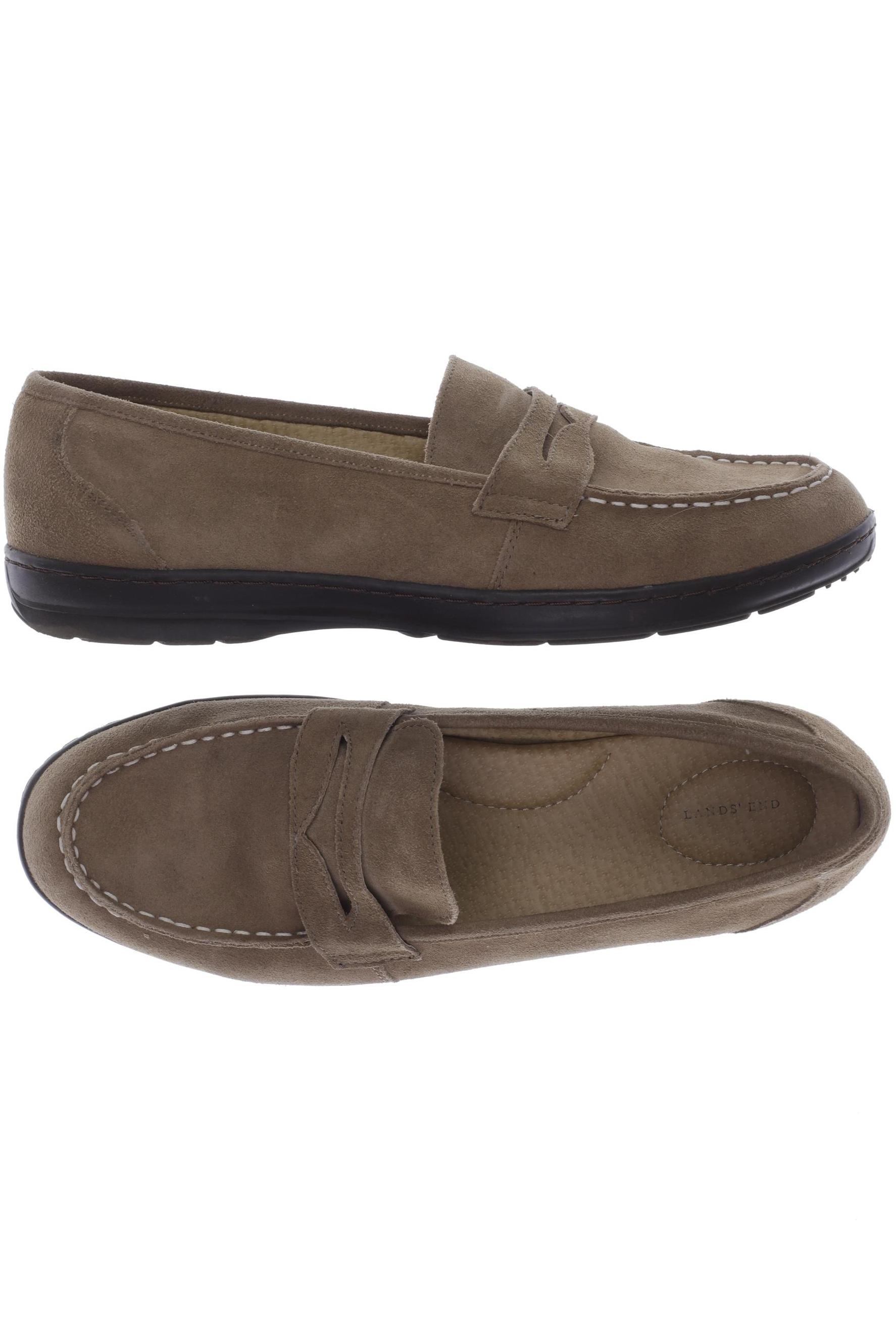 

Lands End Damen Halbschuh, beige