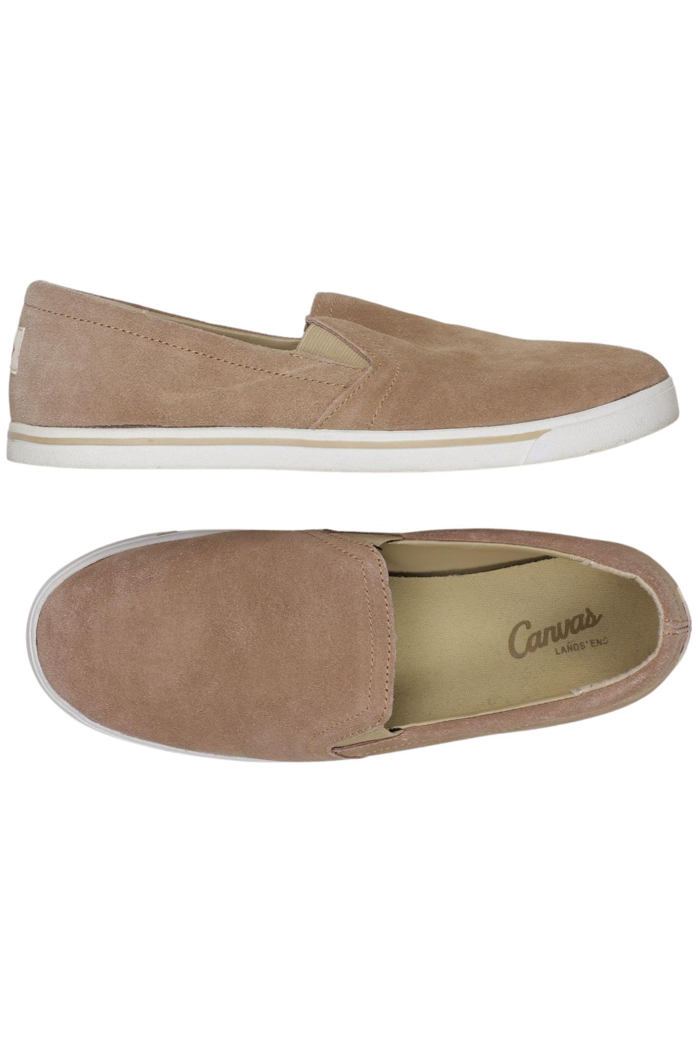 

Lands End Damen Halbschuh, beige, Gr. 38