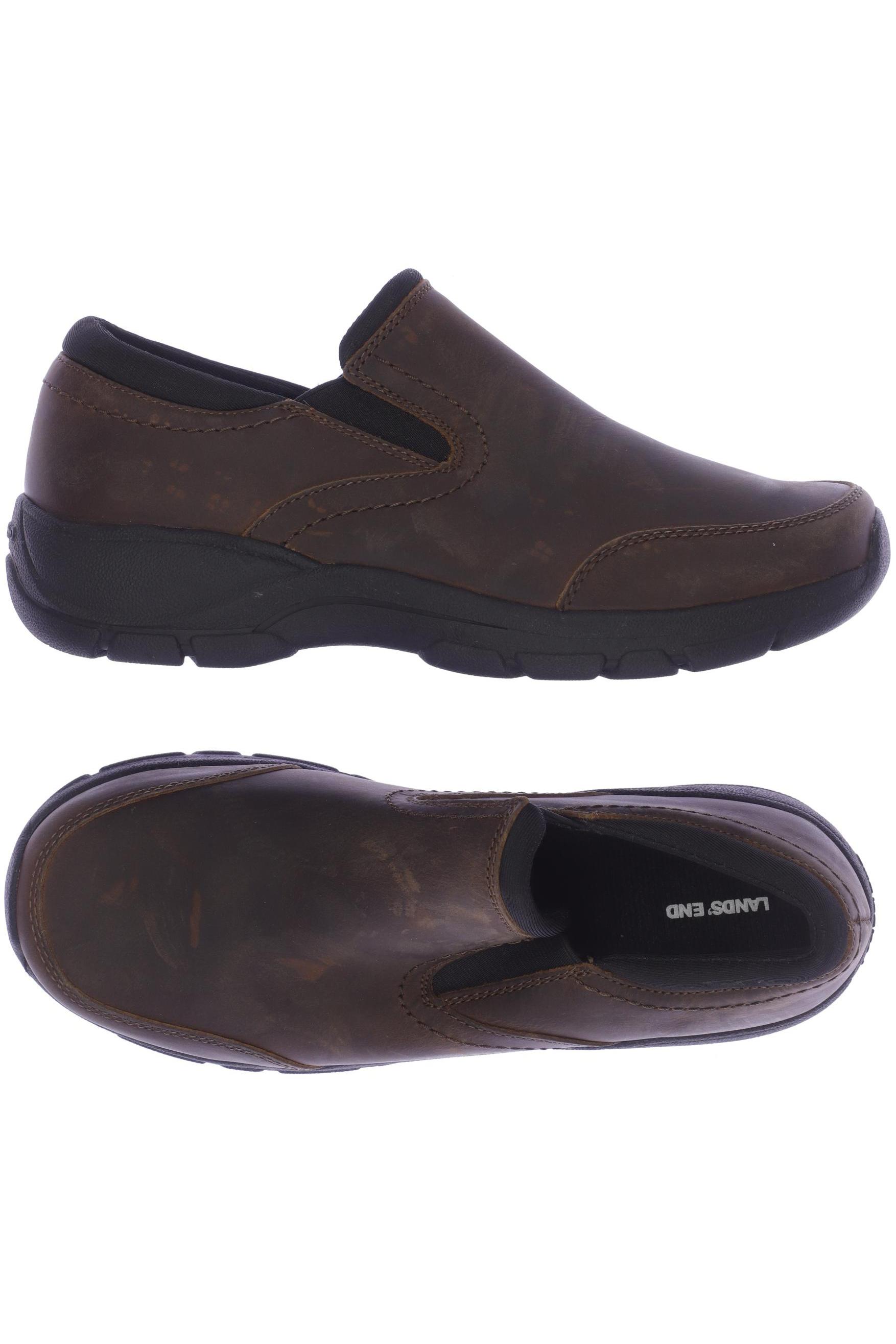 

Lands End Damen Halbschuh, braun, Gr. 39