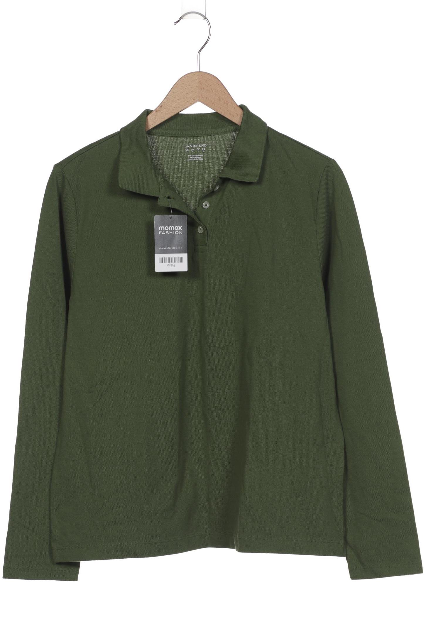 

Lands End Damen Poloshirt, grün, Gr. 42