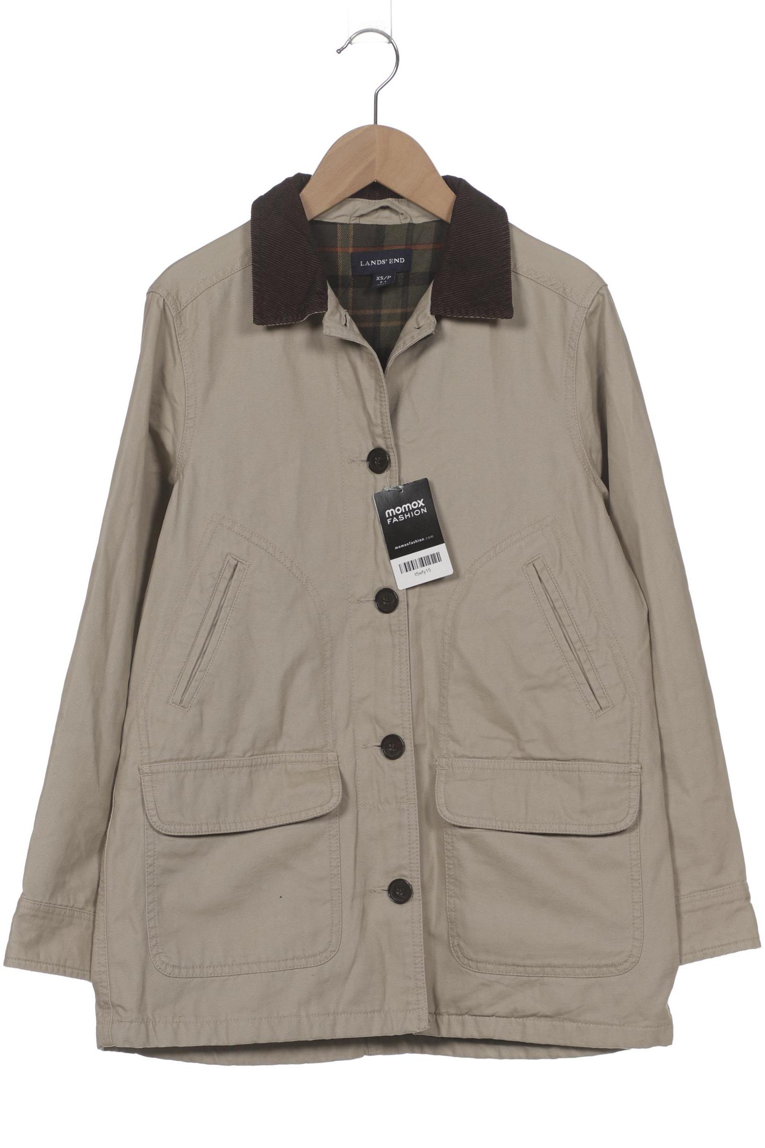 

Lands End Damen Jacke, beige, Gr. 34