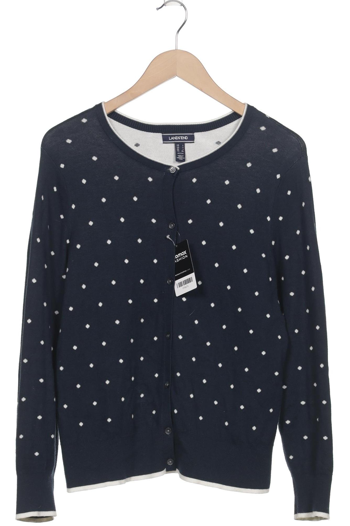 

Lands End Damen Strickjacke, marineblau, Gr. 42