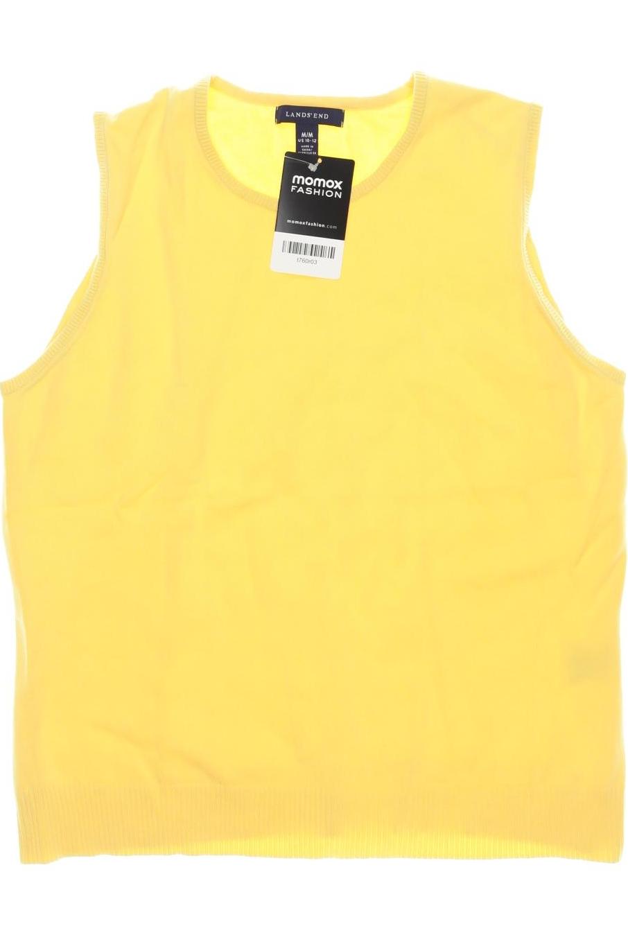 

Lands End Damen Pullover, gelb, Gr. 38