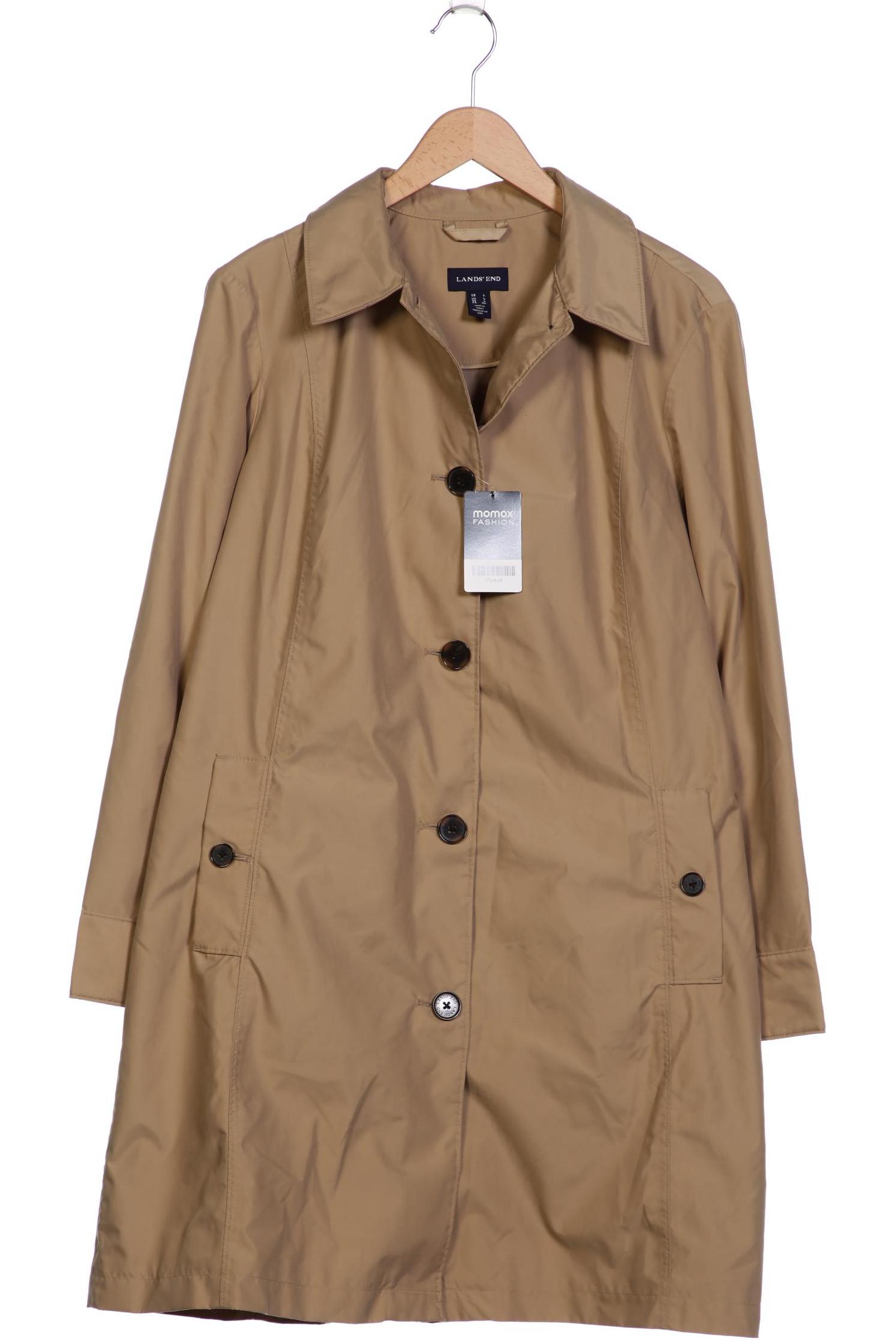 

Lands End Damen Mantel, beige, Gr. 42