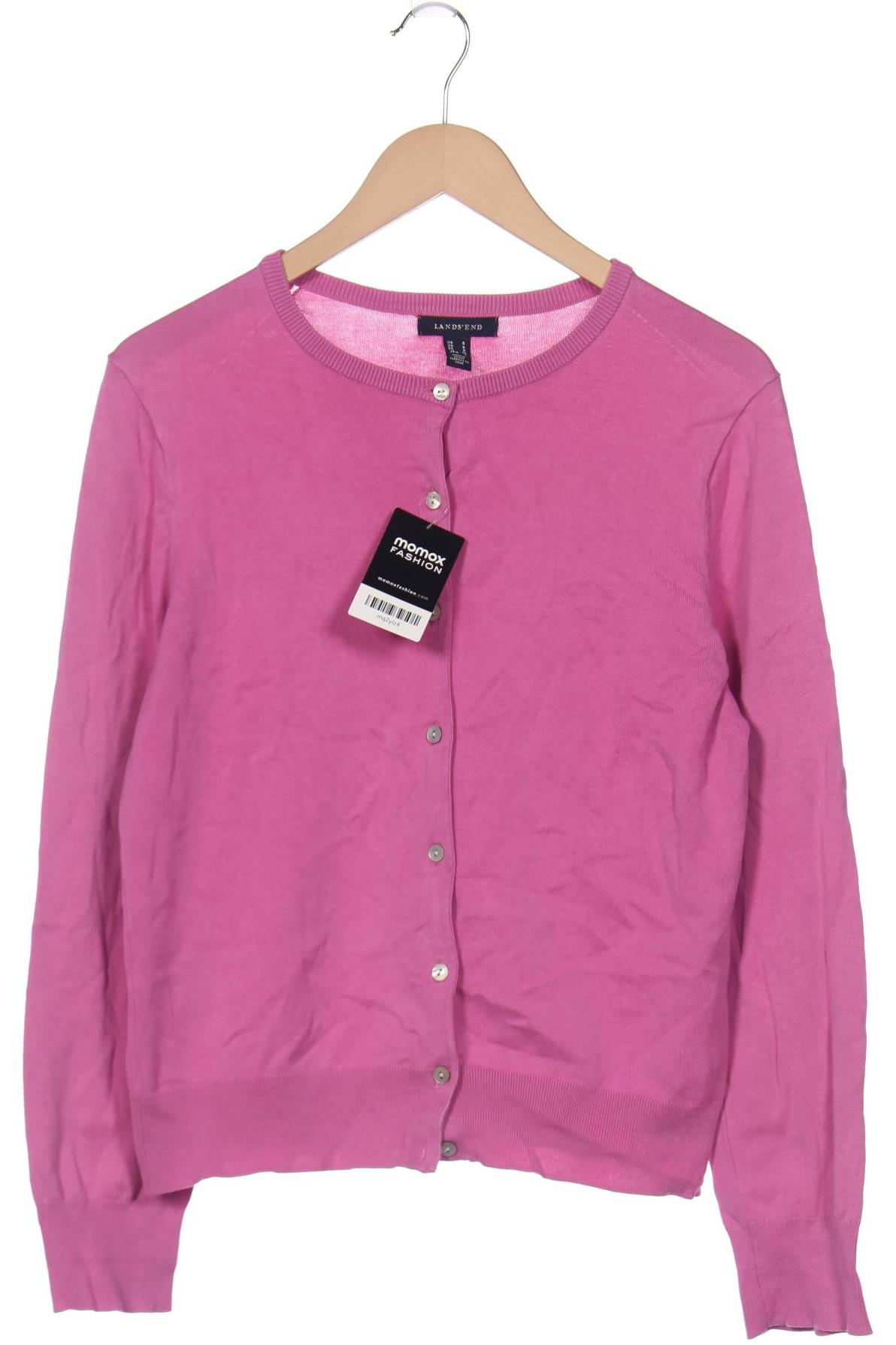 

Lands End Damen Strickjacke, pink