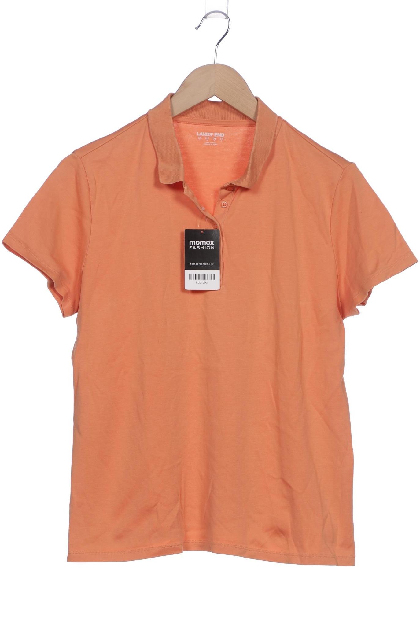 

Lands End Damen Poloshirt, orange, Gr. 38