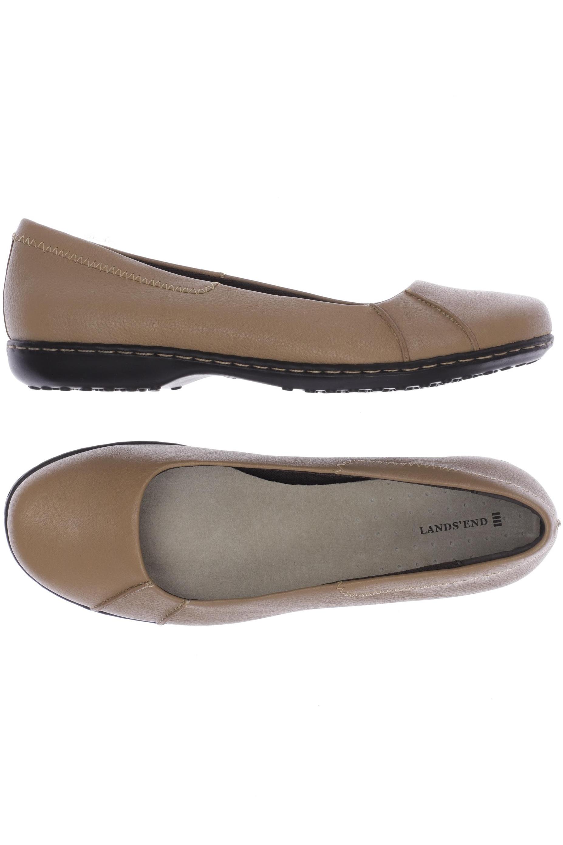 

Lands´End Damen Ballerinas, beige