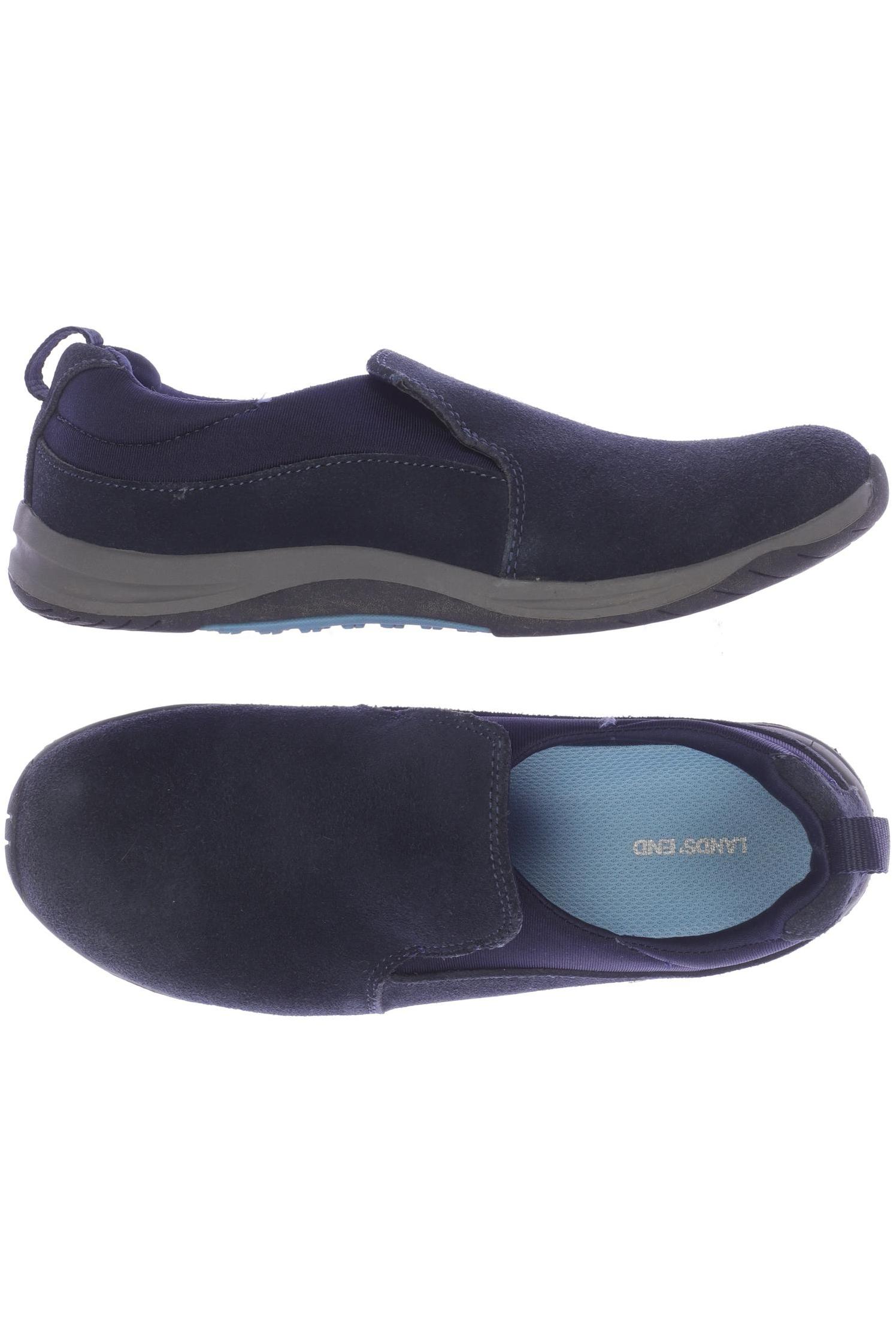 

Lands End Damen Halbschuh, marineblau, Gr. 37.5