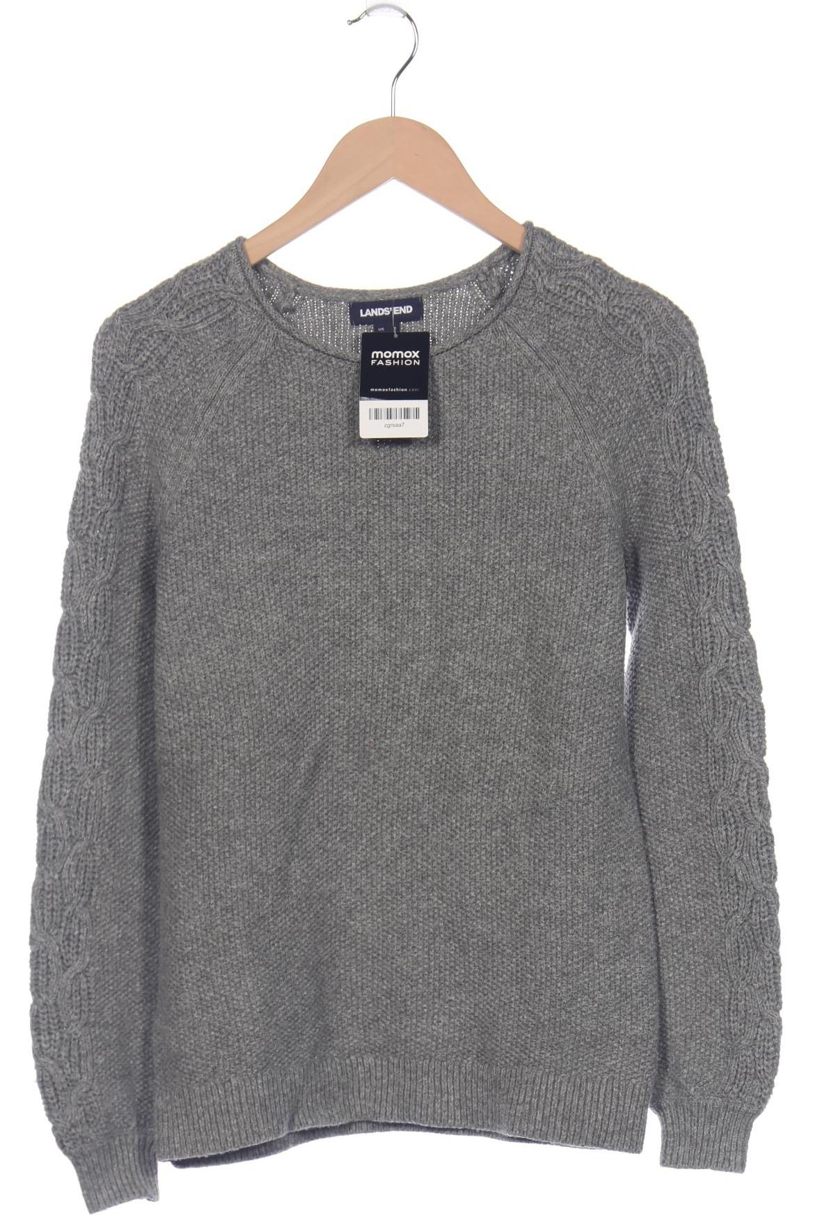 

Lands End Damen Pullover, grau, Gr. 36
