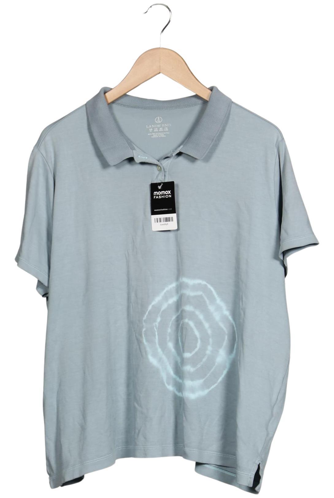 

Lands End Damen Poloshirt, hellblau, Gr. 52