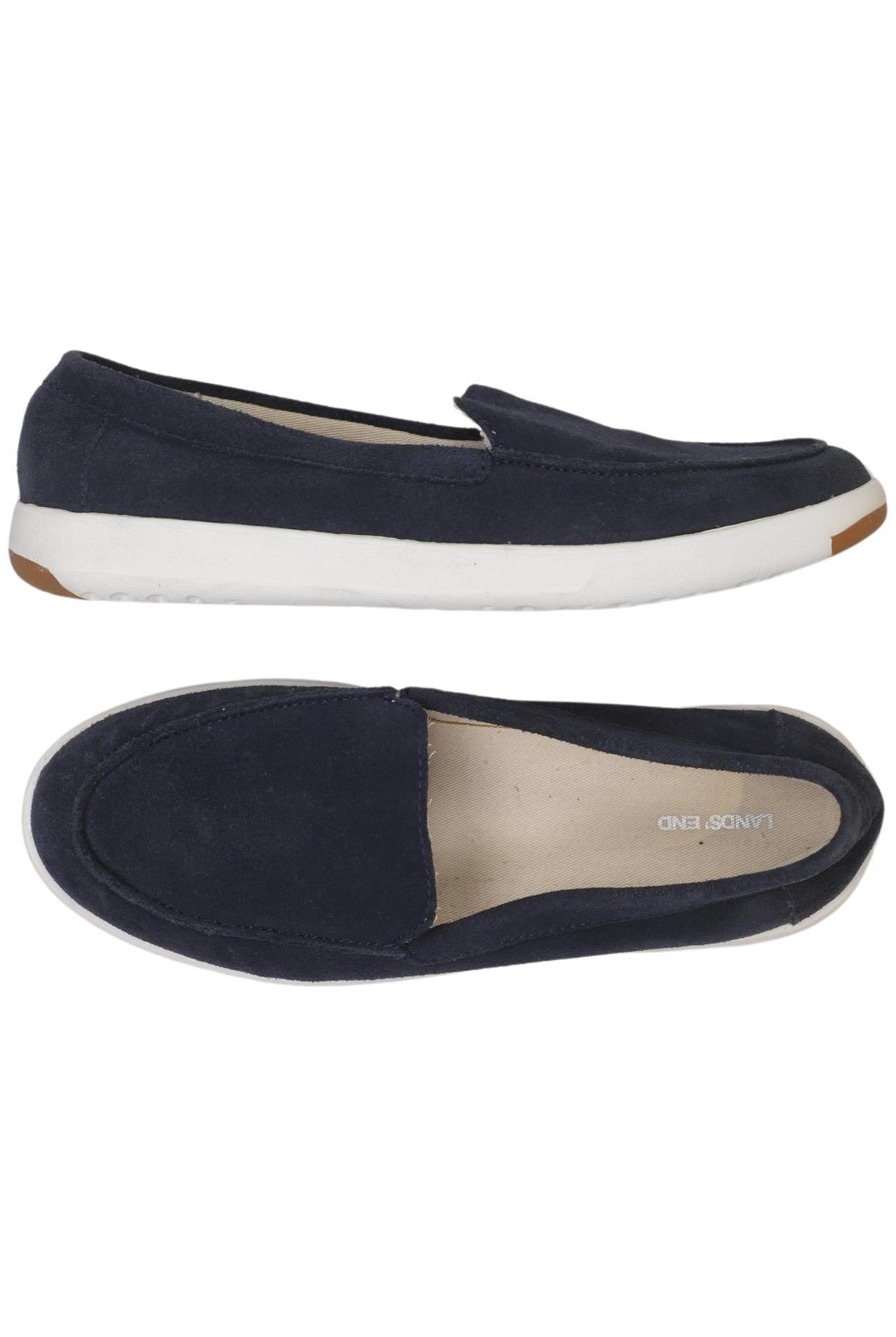 

Lands End Damen Halbschuh, marineblau, Gr. 38