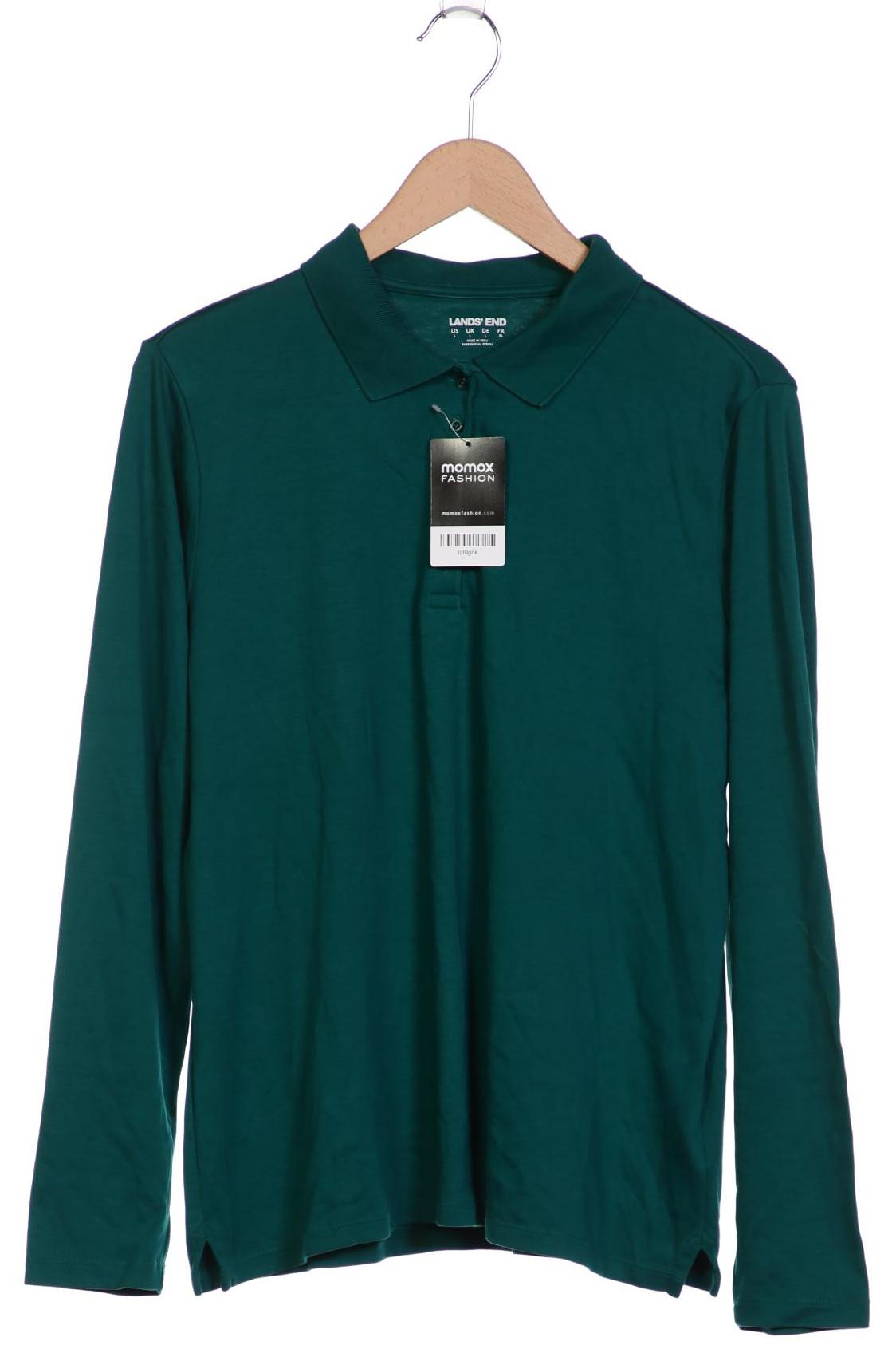 

Lands End Damen Poloshirt, grün, Gr. 42