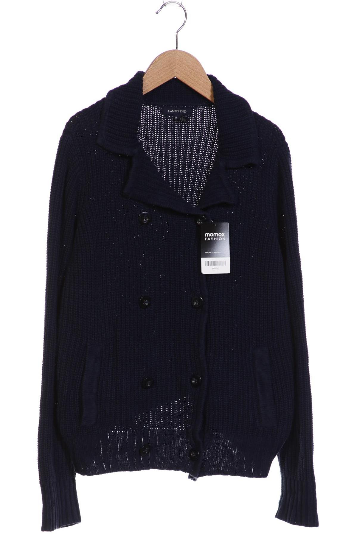 

Lands End Damen Strickjacke, marineblau, Gr. 38