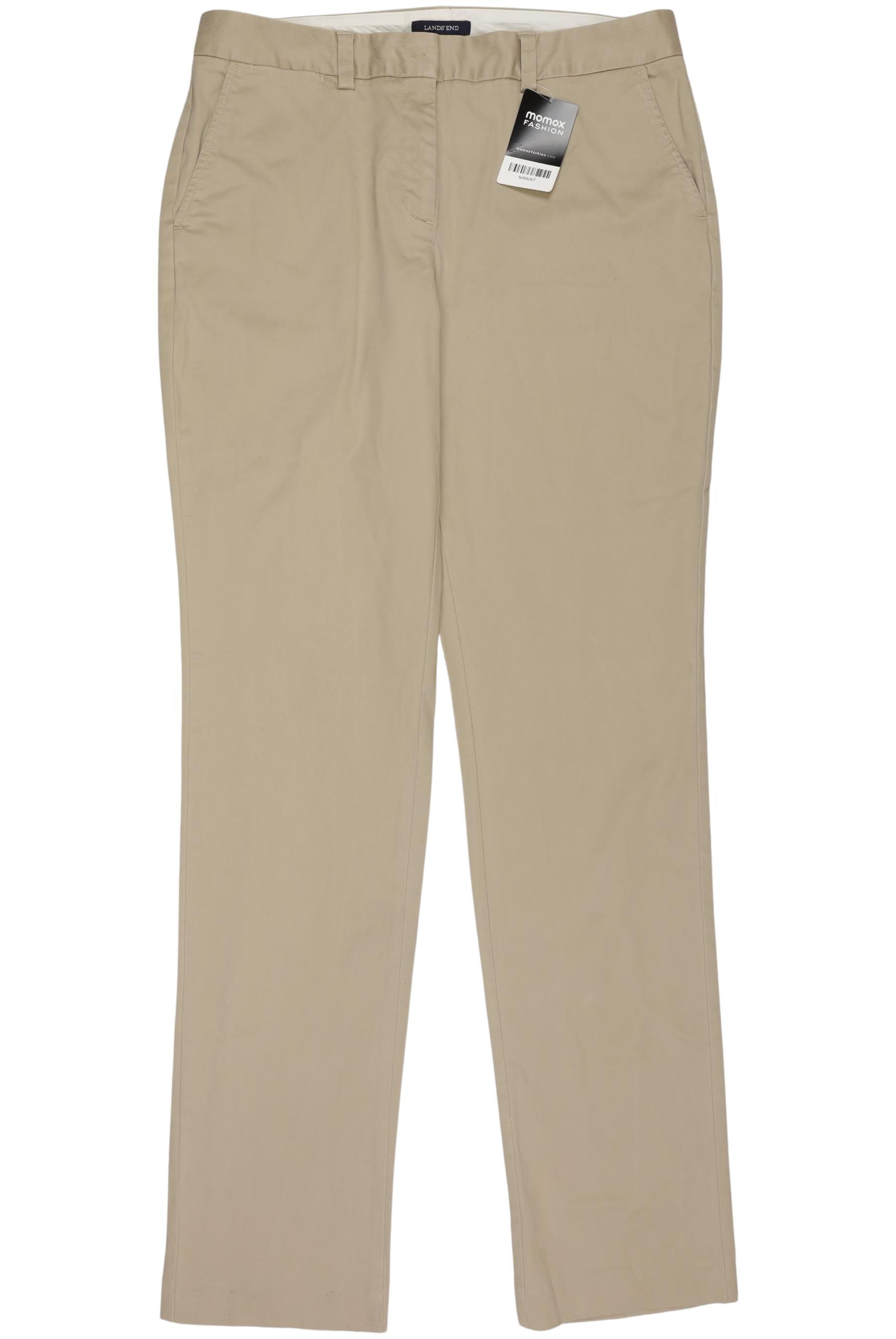 

Lands End Damen Stoffhose, beige, Gr. 40