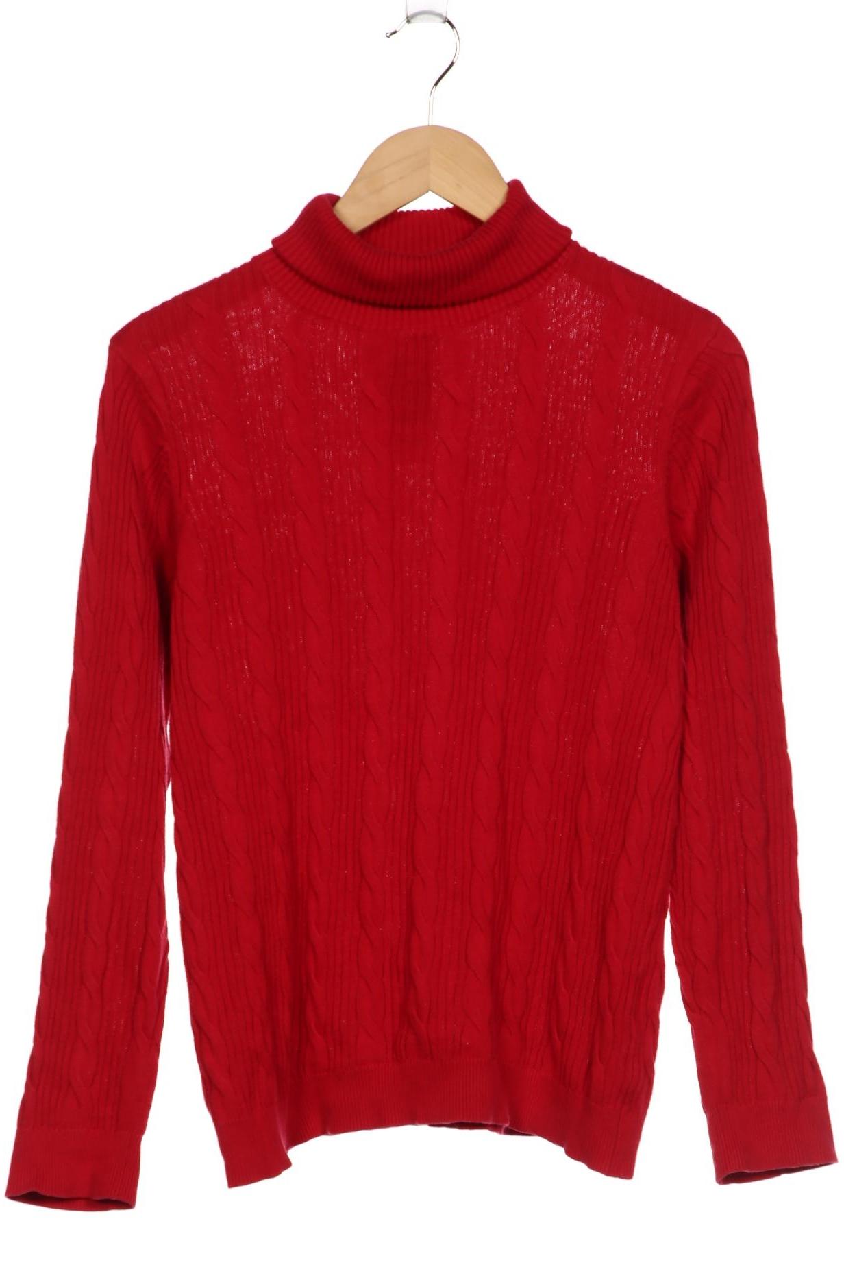 

Lands End Damen Langarmshirt, rot, Gr. 38