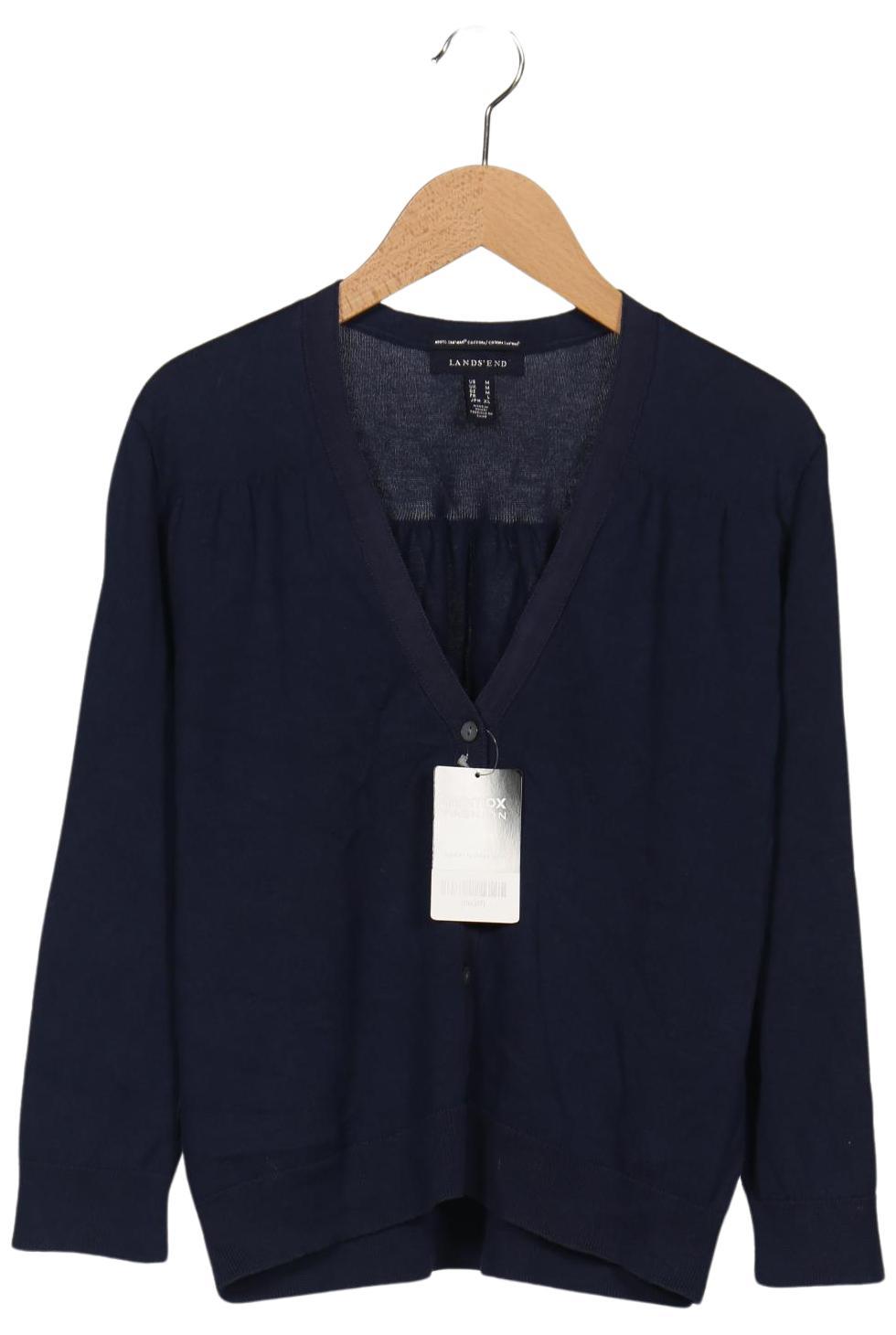 

Lands End Damen Strickjacke, marineblau, Gr. 38