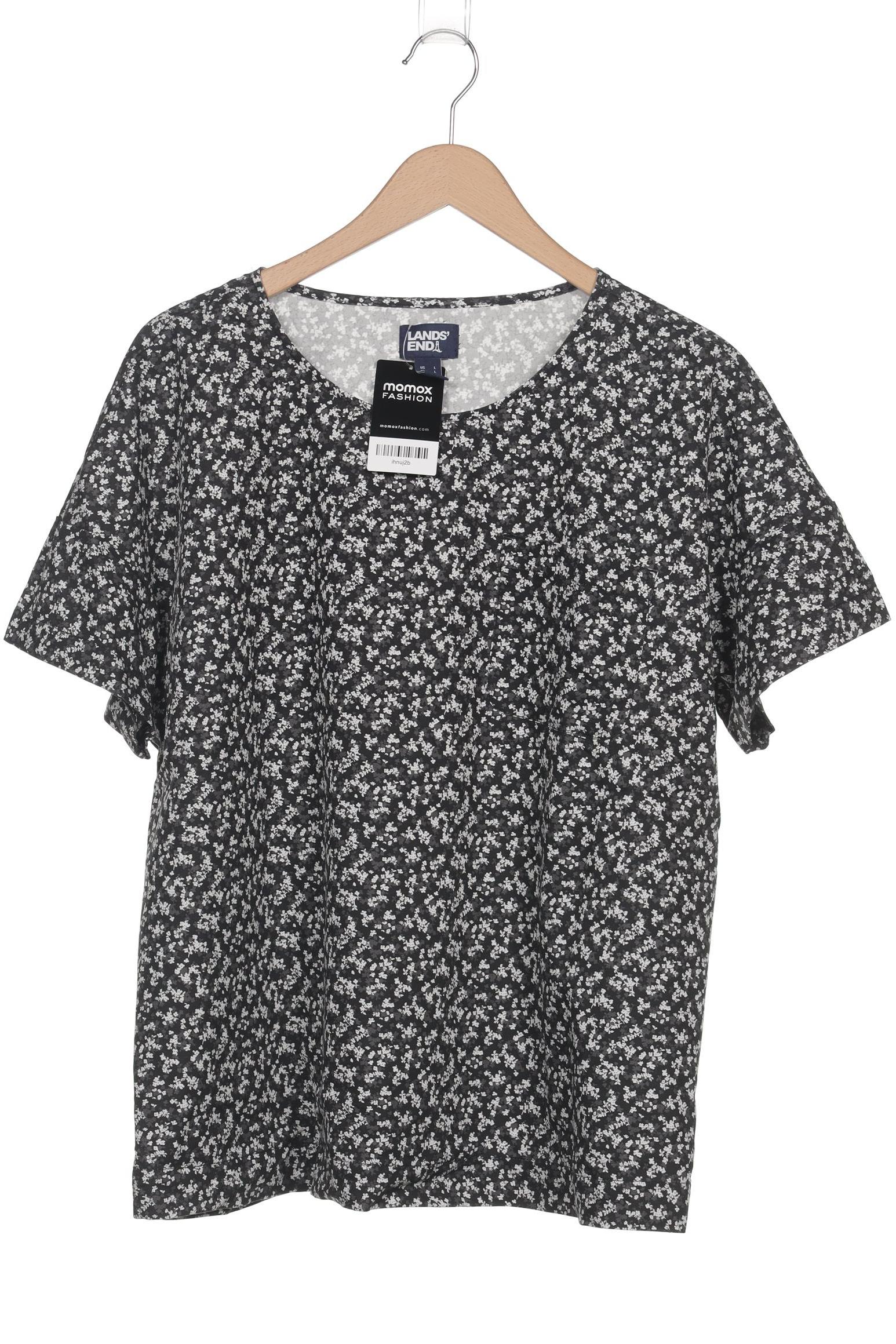 

Lands End Damen T-Shirt, grau, Gr. 42