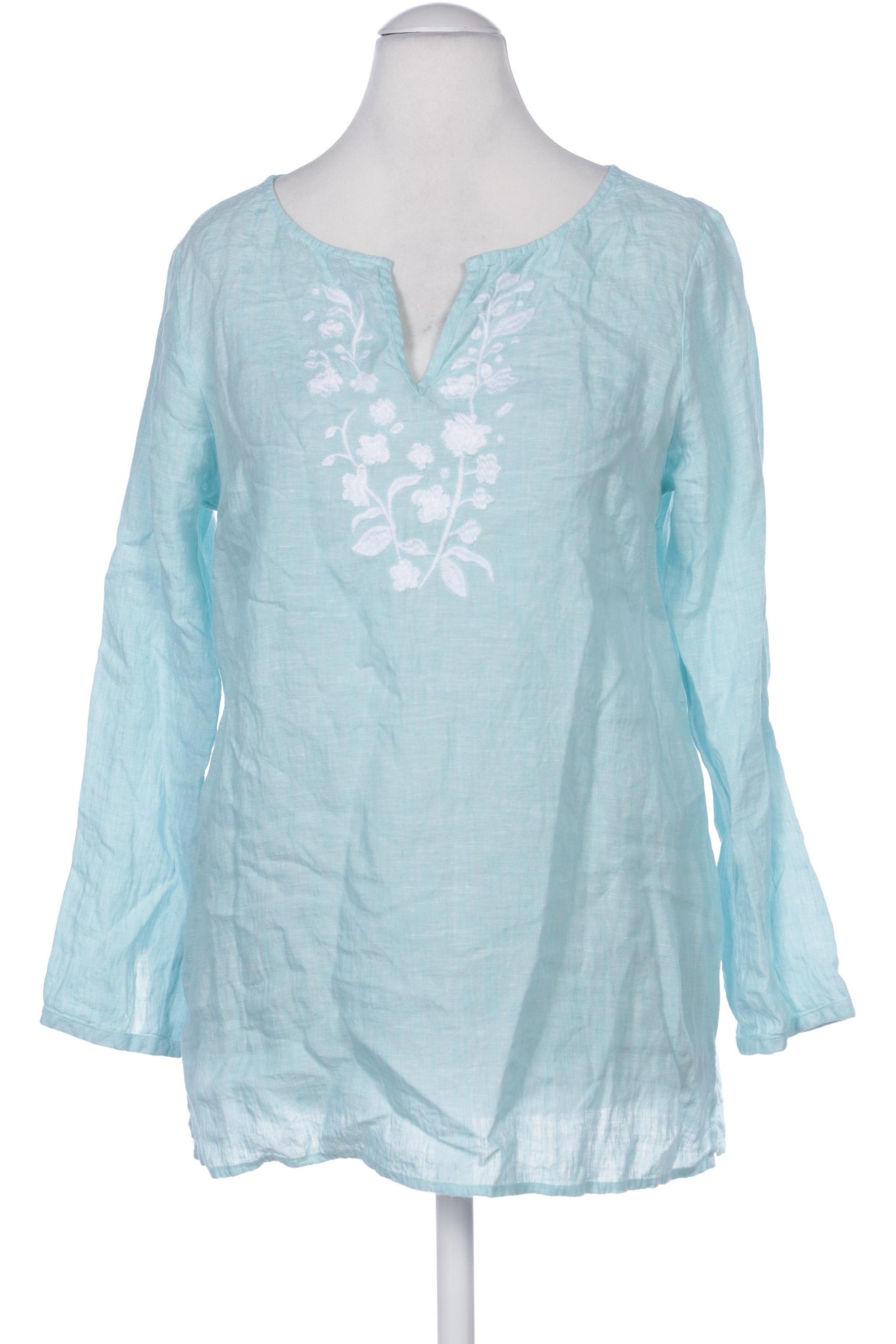 

Lands End Damen Bluse, türkis, Gr. 36