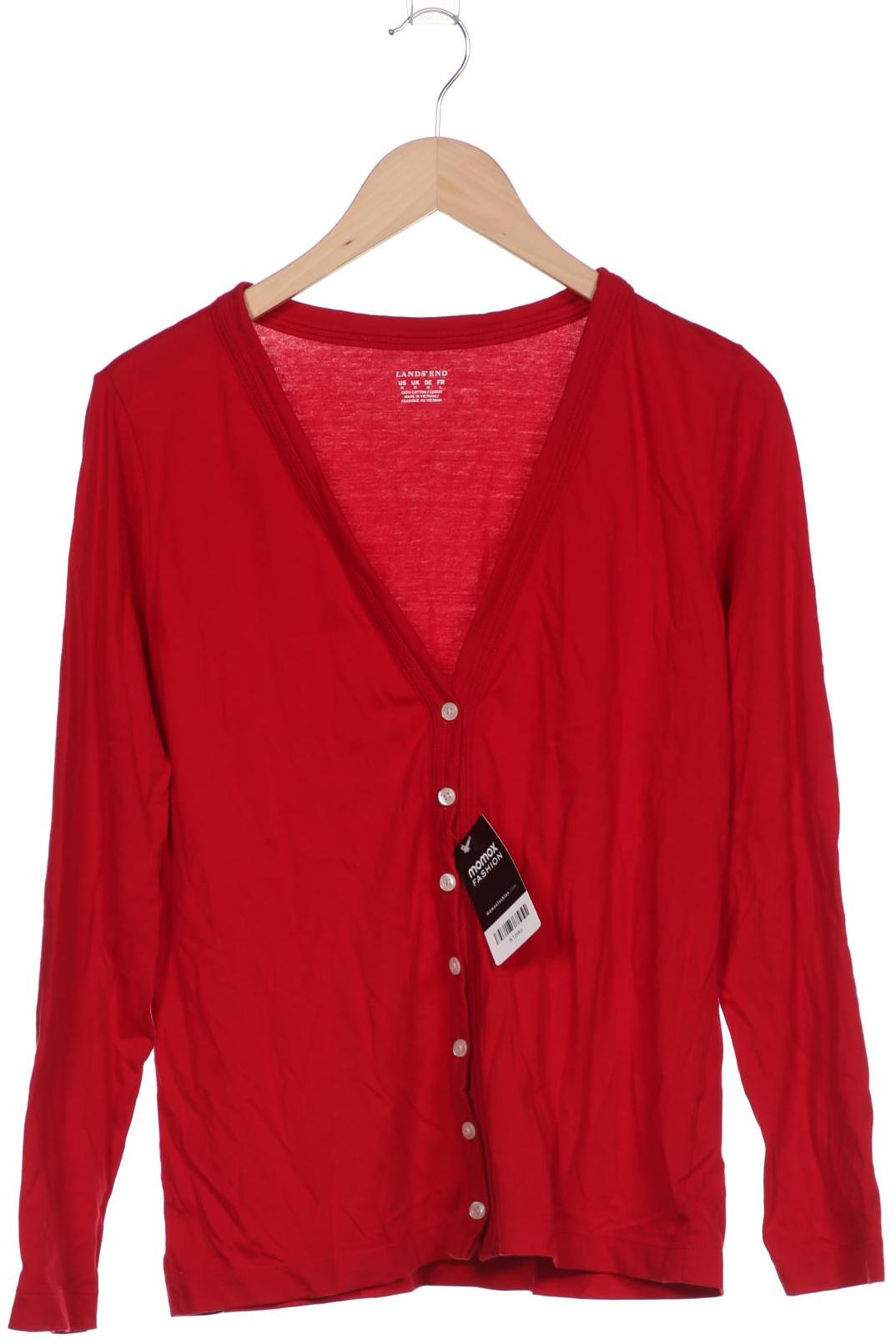 

Lands´End Damen Strickjacke, rot