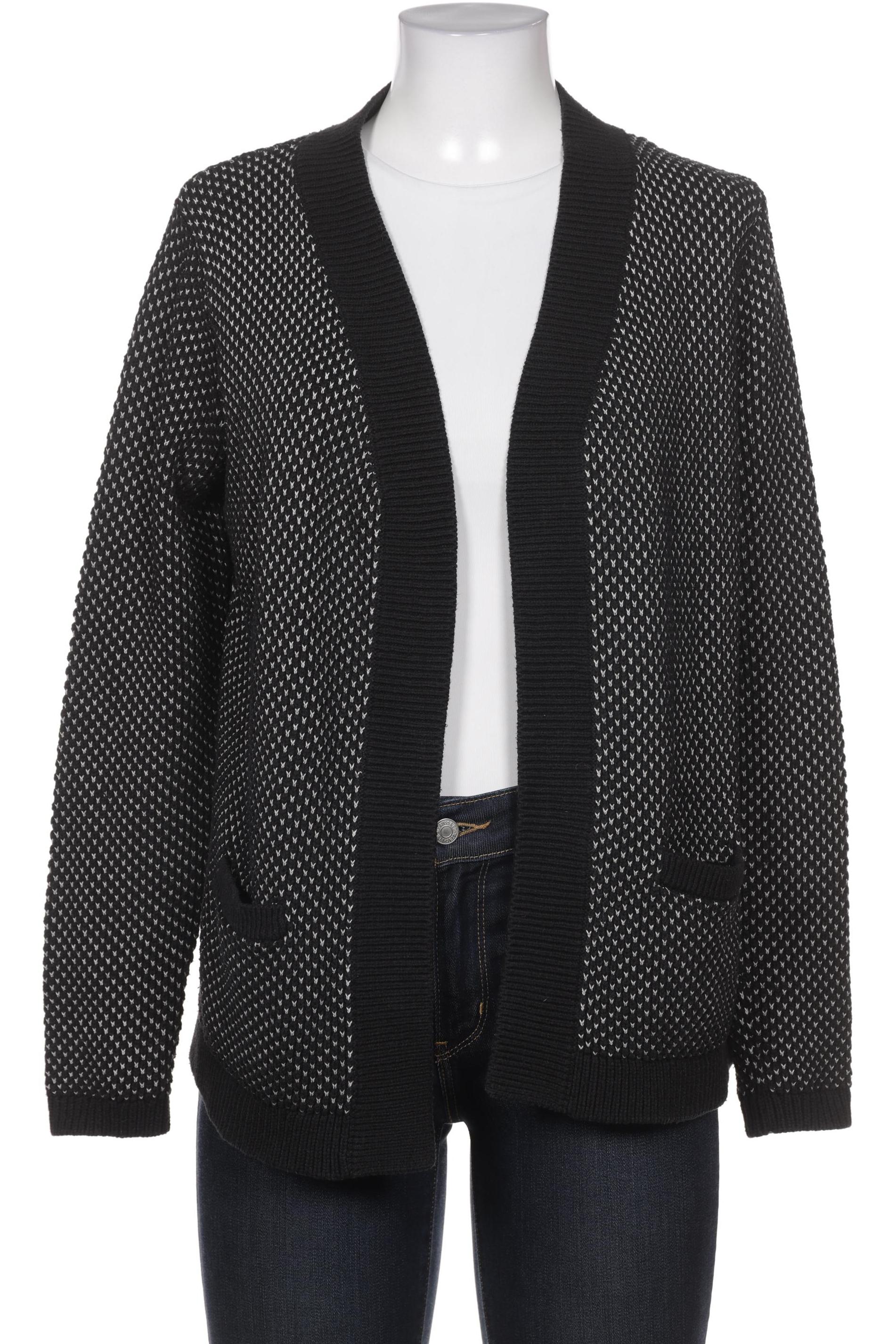 

Lands End Damen Strickjacke, schwarz, Gr. 38