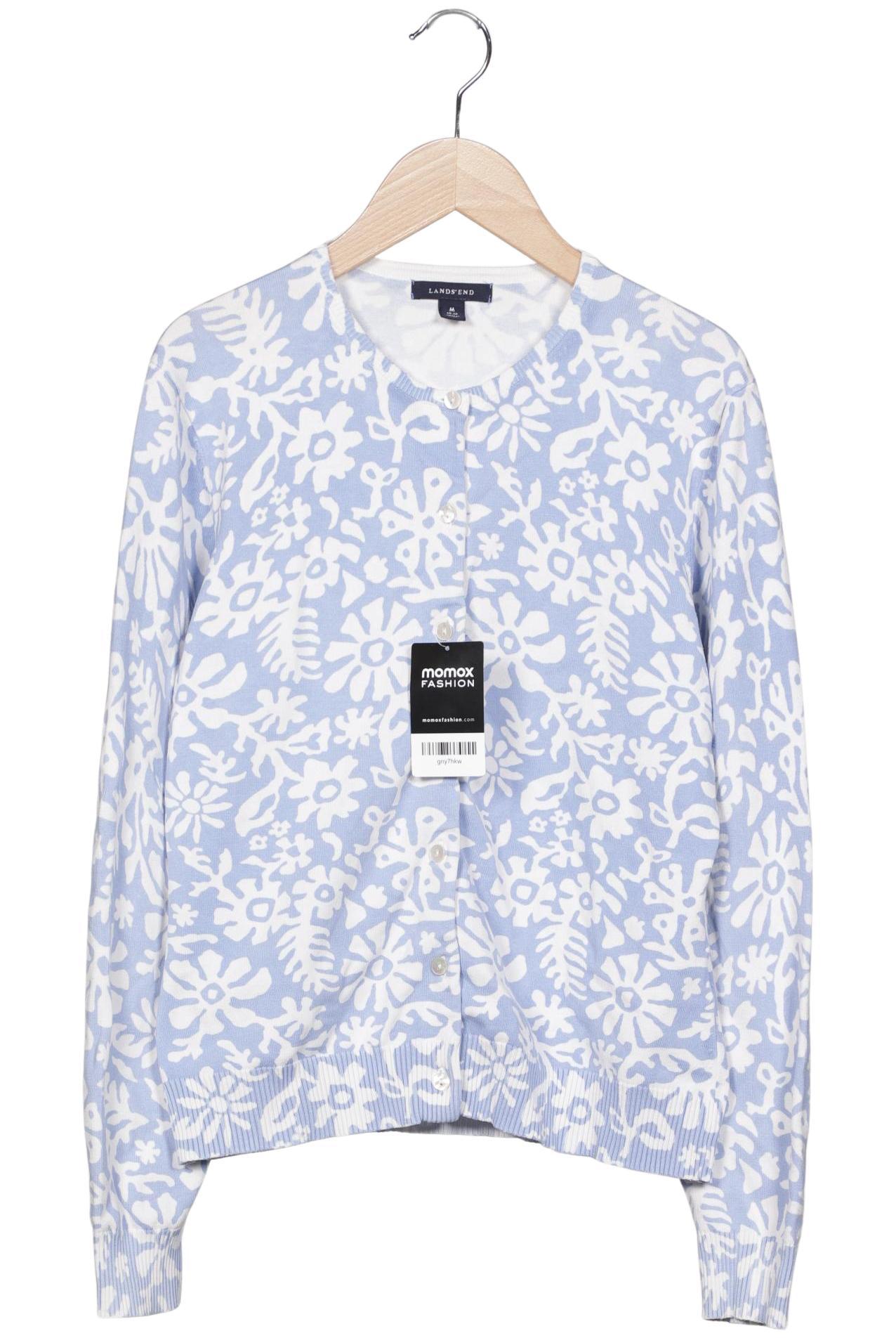 

Lands End Damen Strickjacke, hellblau, Gr. 38
