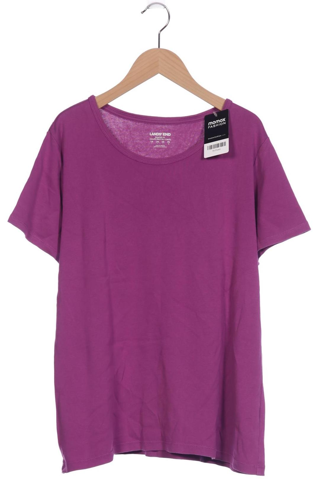 

Lands End Damen T-Shirt, flieder, Gr. 42