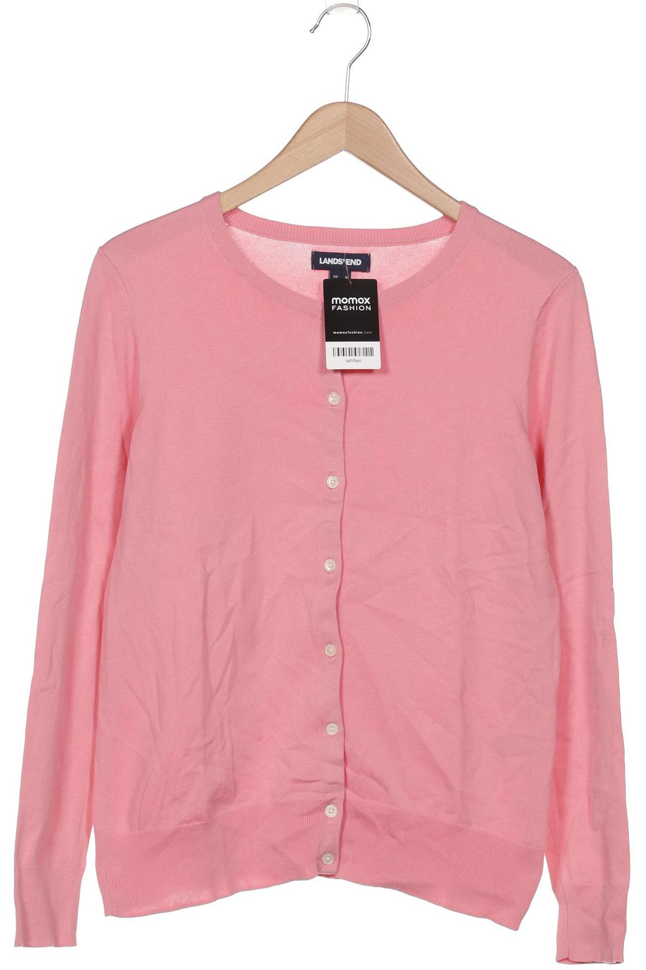 

Lands End Damen Strickjacke, pink, Gr. 38