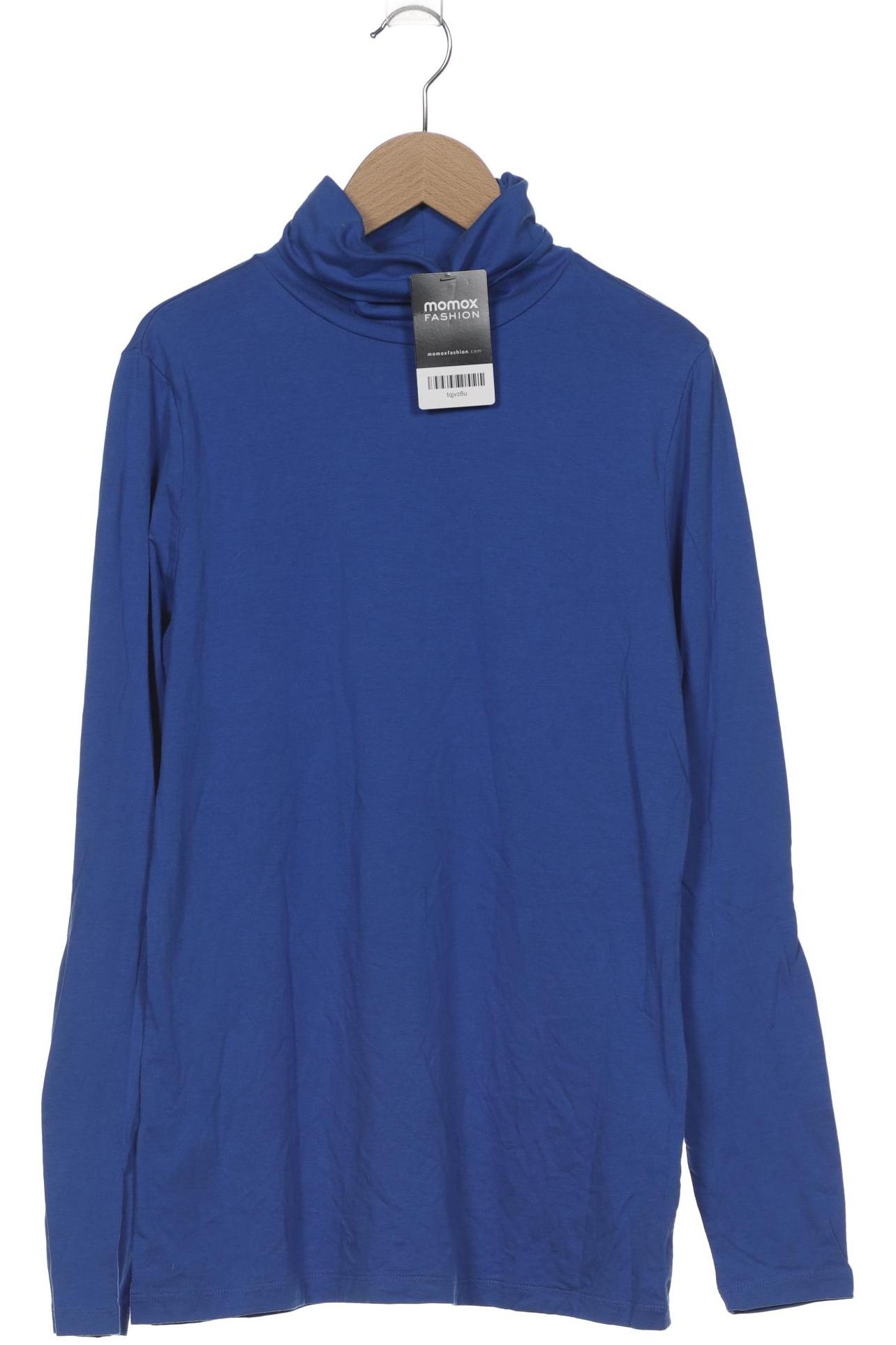 

Lands End Damen Langarmshirt, blau, Gr. 38