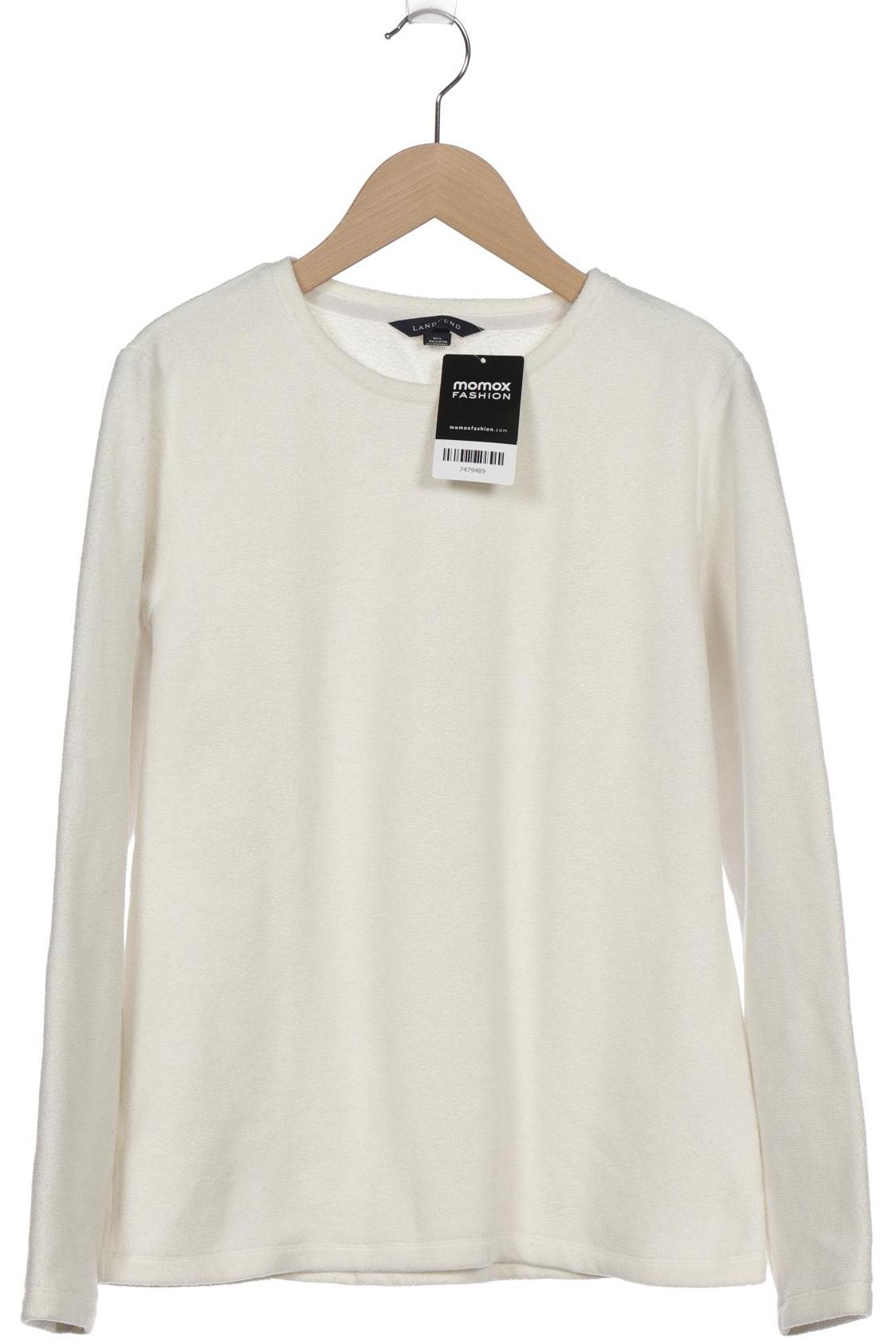 

Lands End Damen Pullover, weiß, Gr. 36