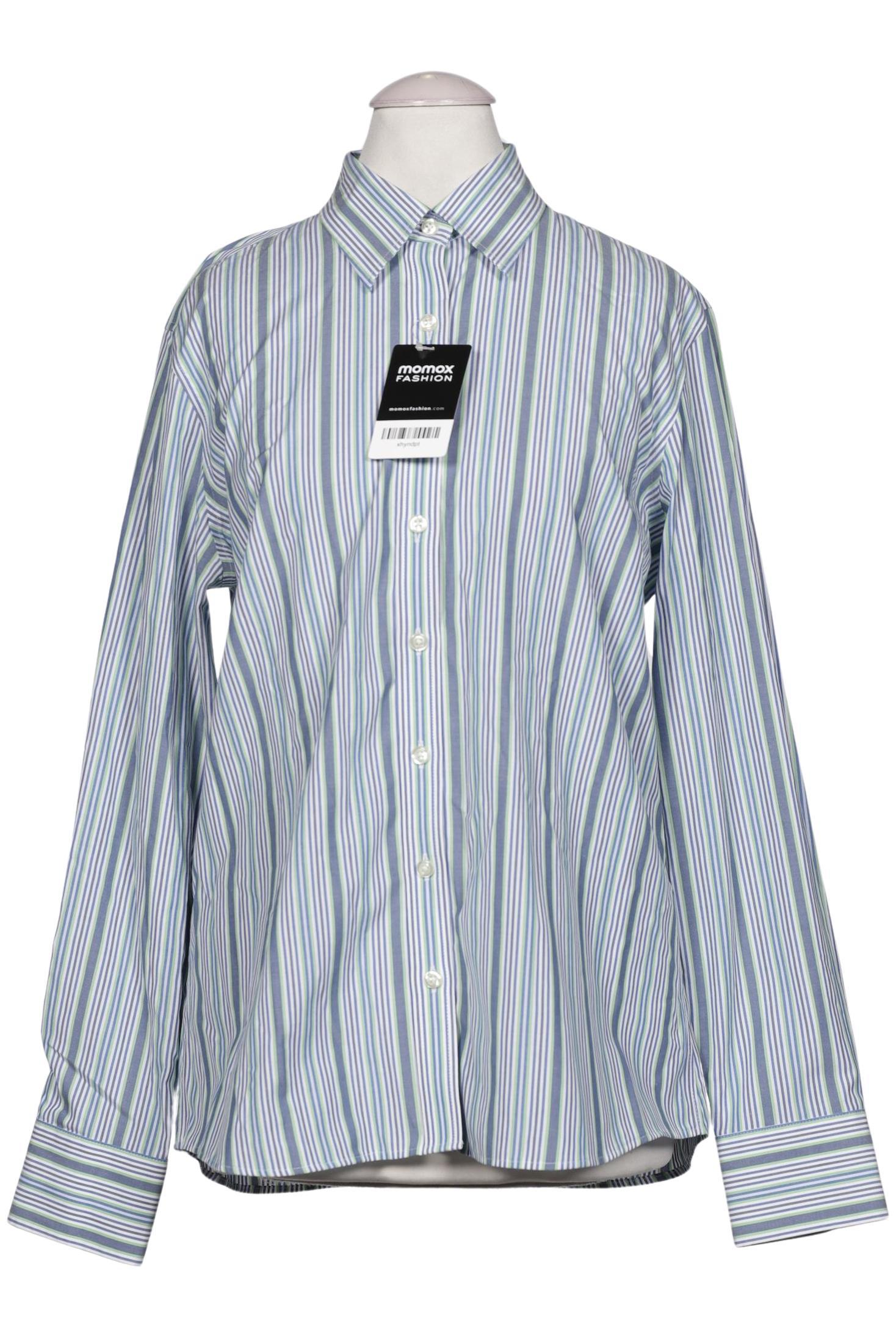 

Lands End Damen Bluse, blau, Gr. 8