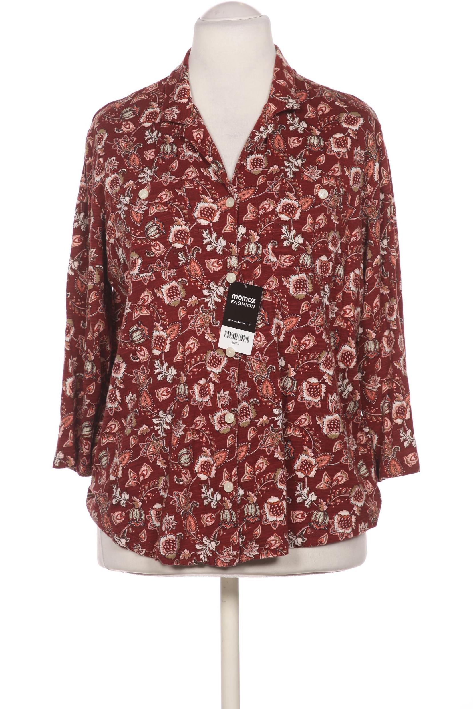

Lands End Damen Bluse, bordeaux, Gr. 42